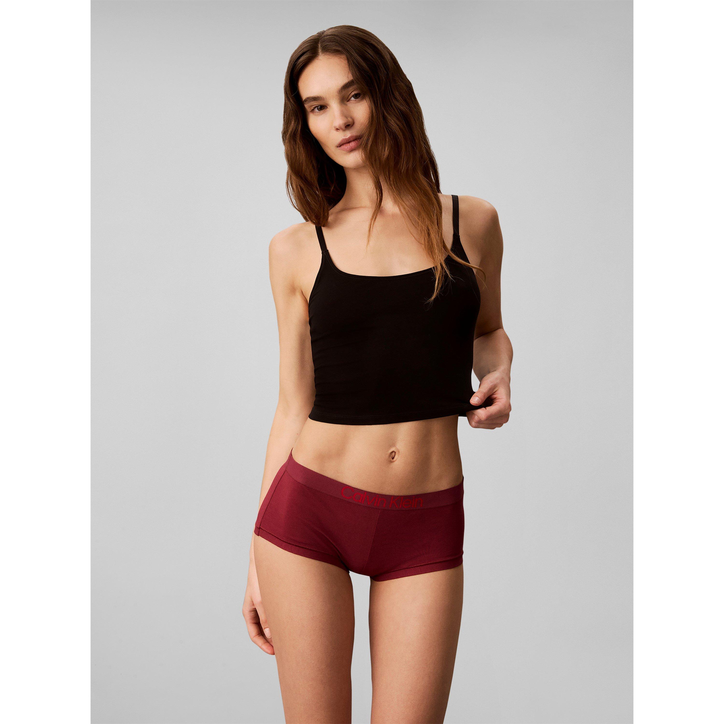 Black/Grey/Red - Calvin Klein - Calvin Boyshort 5Pk Ld71 - 2