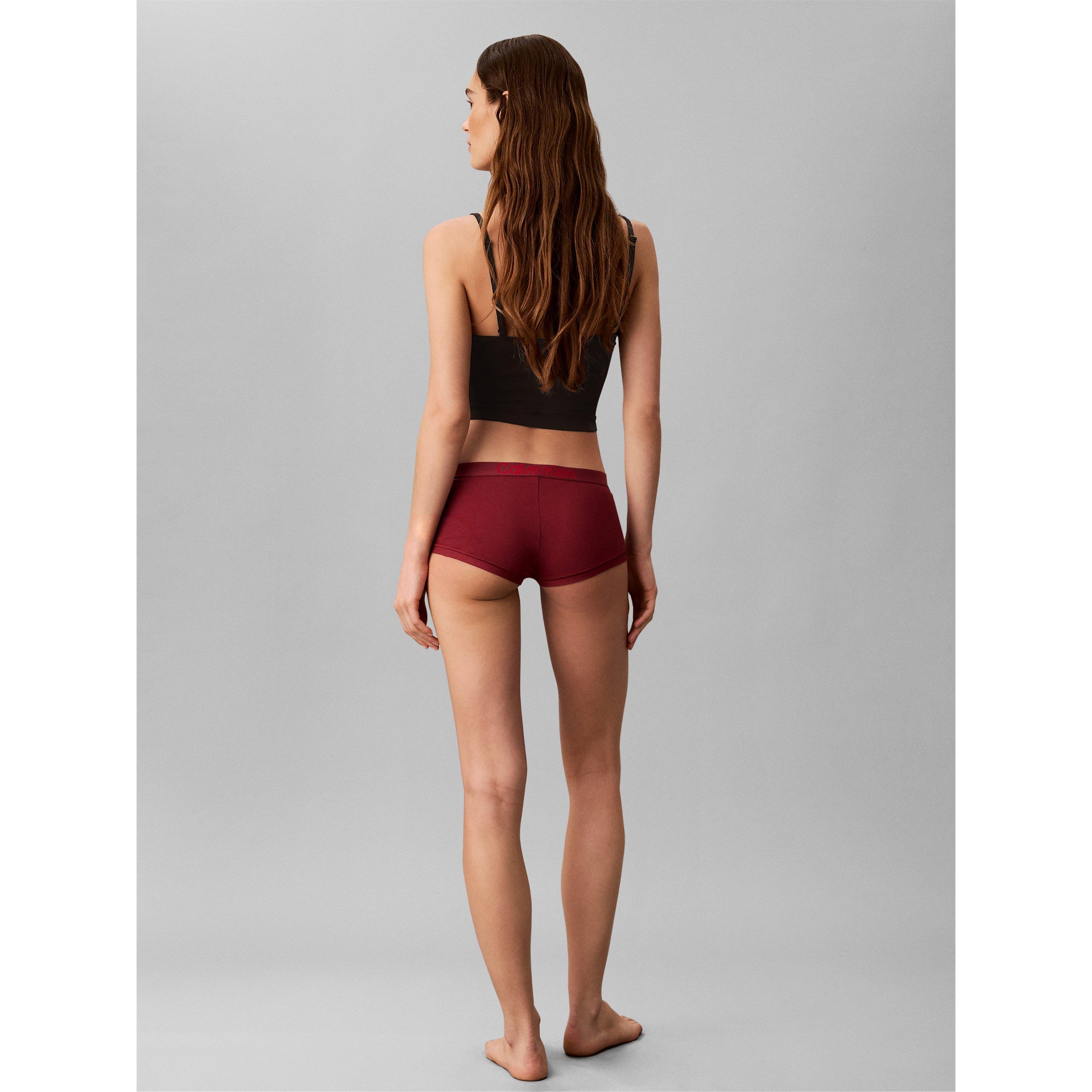 Black/Grey/Red - Calvin Klein - Calvin Boyshort 5Pk Ld71 - 6