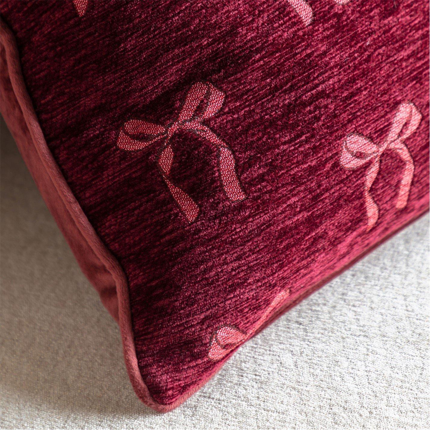 Bow Chenille - Gallery - Gallery Bow Cushion 88 - 2