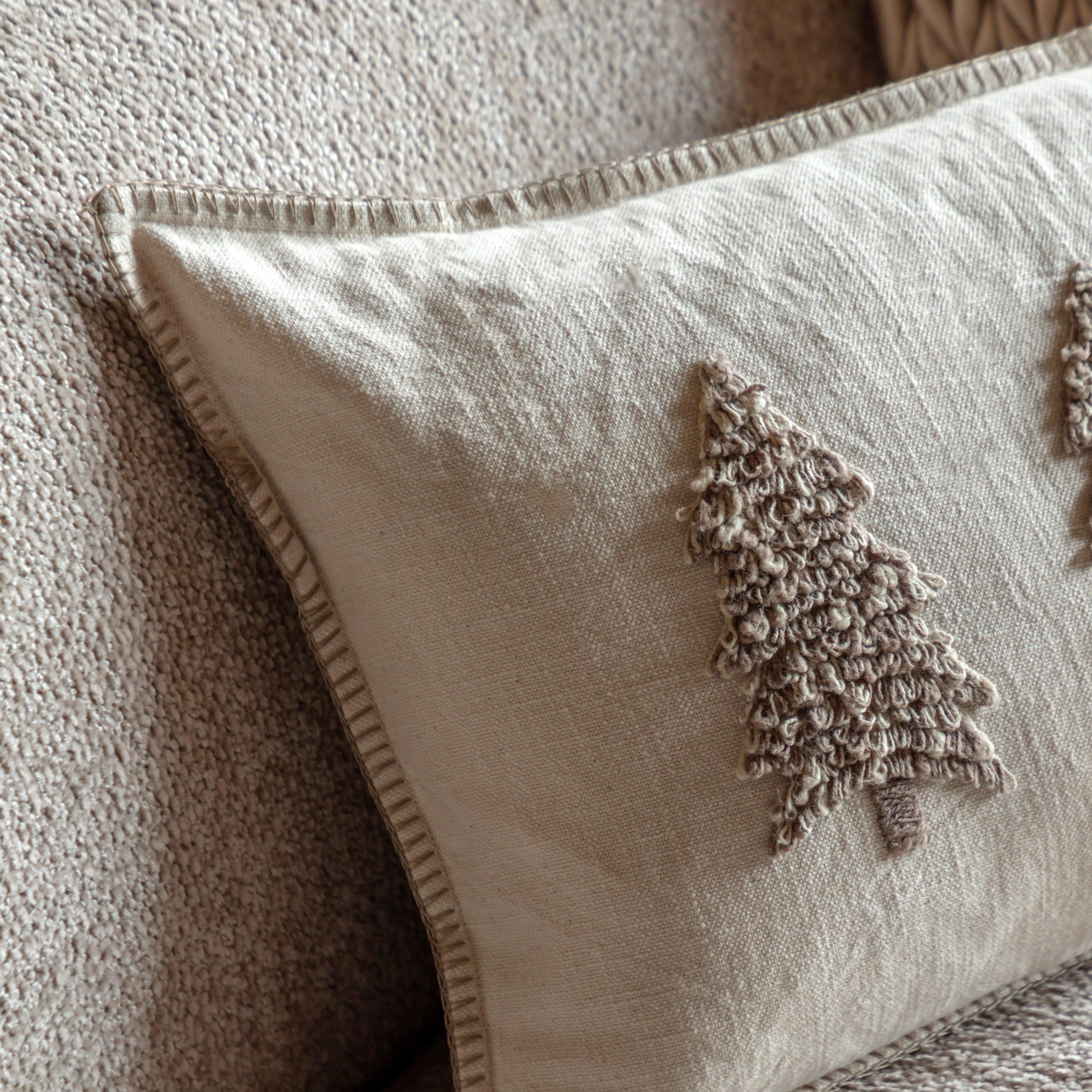 Deco Luxe - Gallery - Deco Luxe Embroidered Trees Scatter Cushion 50 cm - 3
