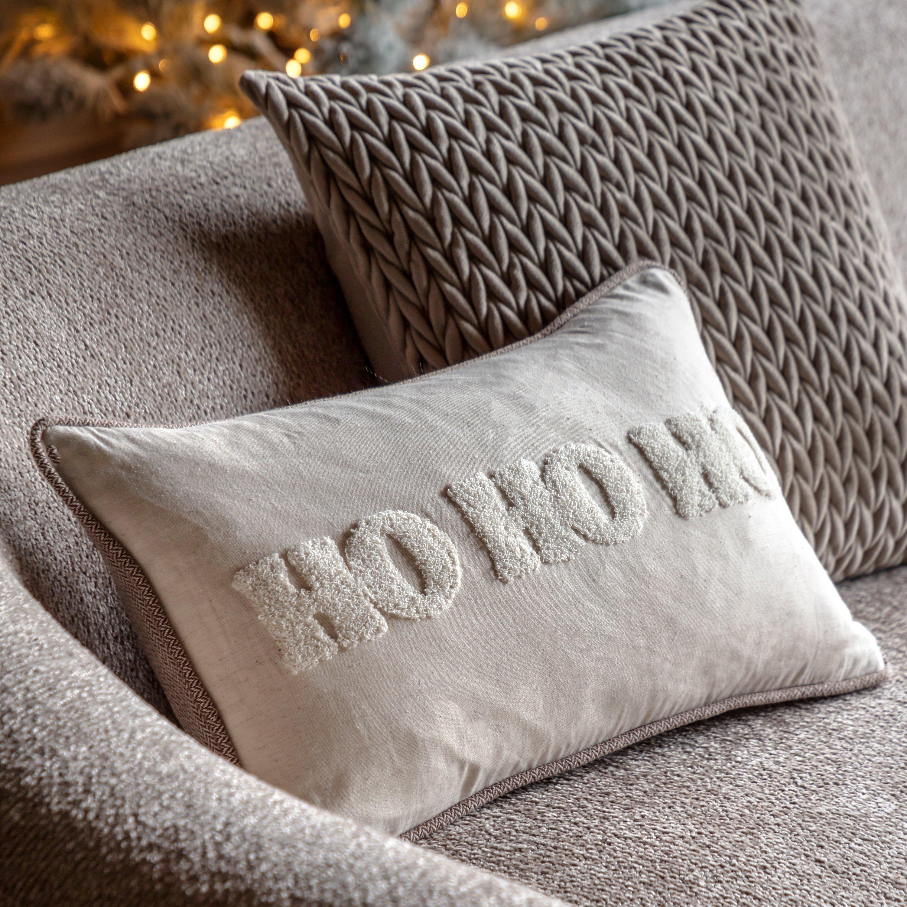 Deco Luxe - Gallery - Deco Luxe Hohoho Embroidered Scatter Cushion - 1
