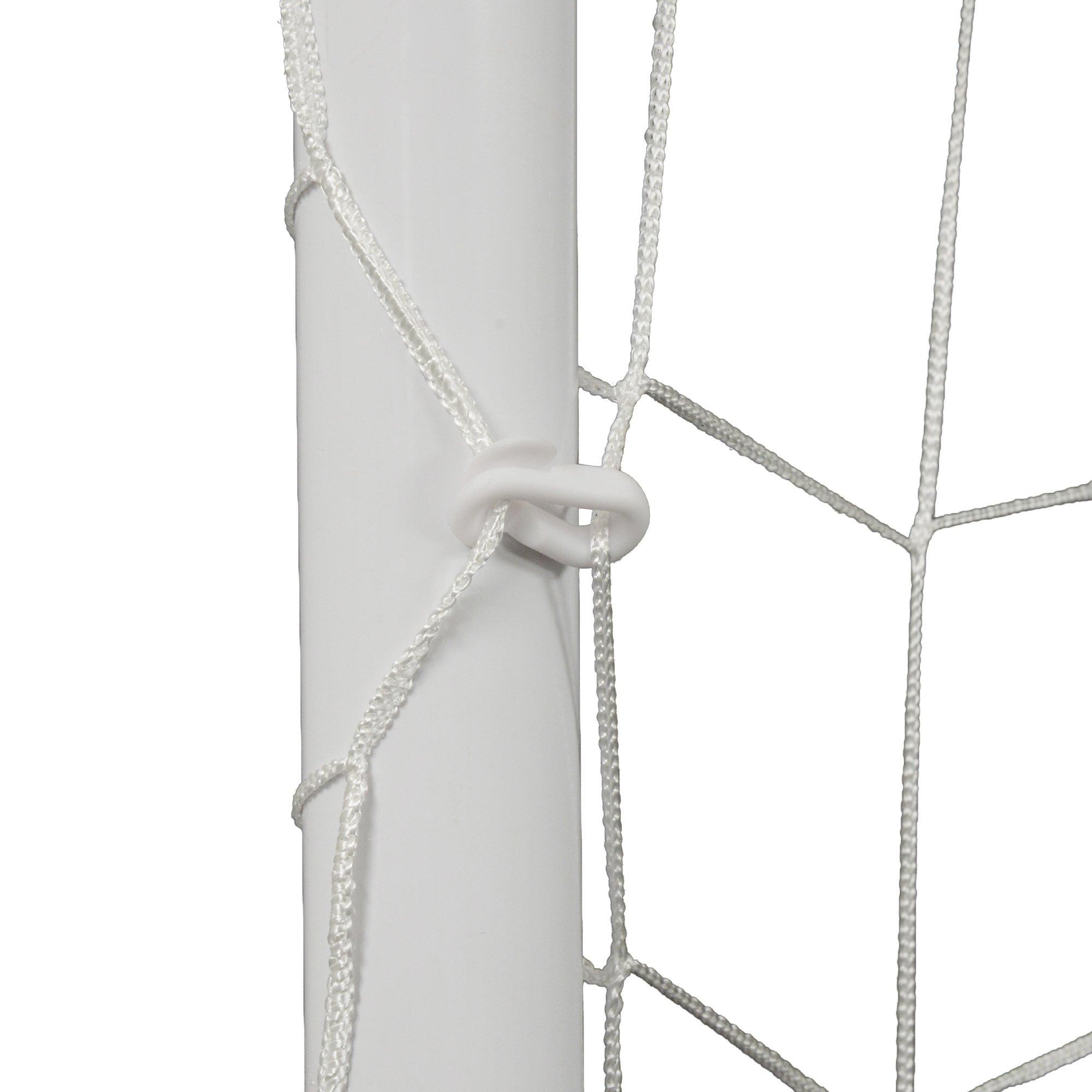 White - Kickmaster - Kickmaster Premium PVC Goal - Size 8ft - 67mm Tube - 5