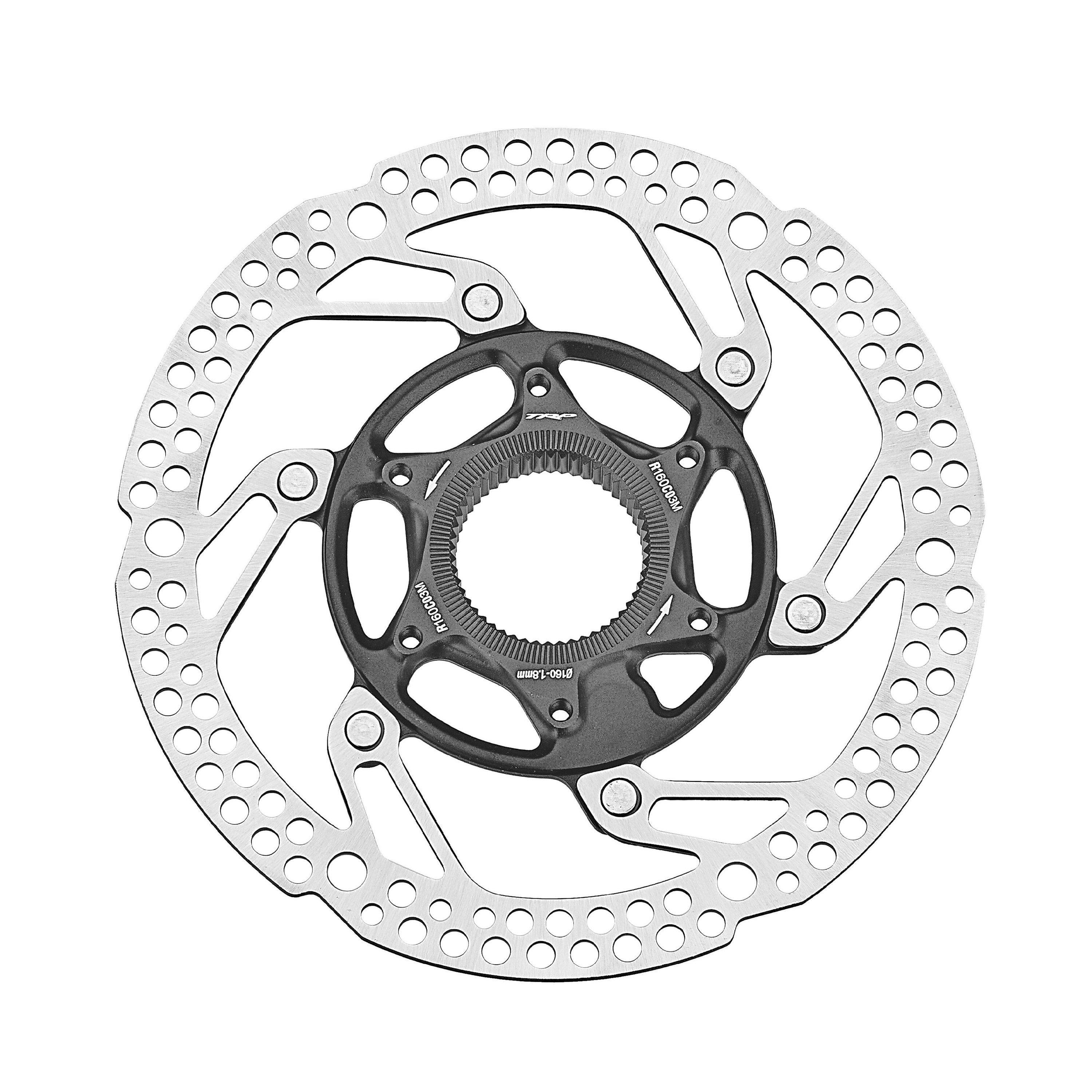 Trp  Rotor - Rc03m - Centrelock 1.8Mm - Silver - 160mm