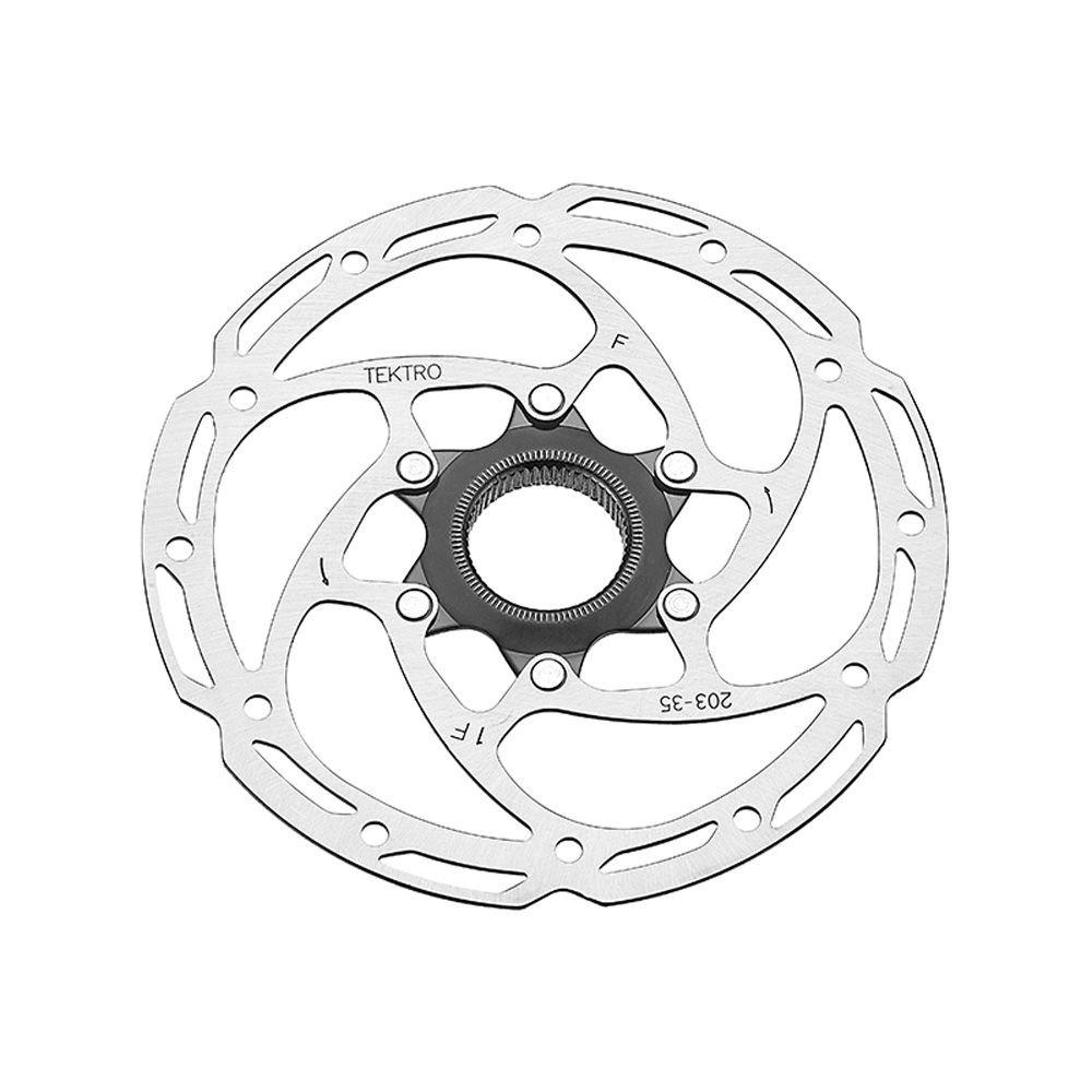 Tektro  Rotor - Tr35 1.8Mm Centrelock - Silver - 203mm
