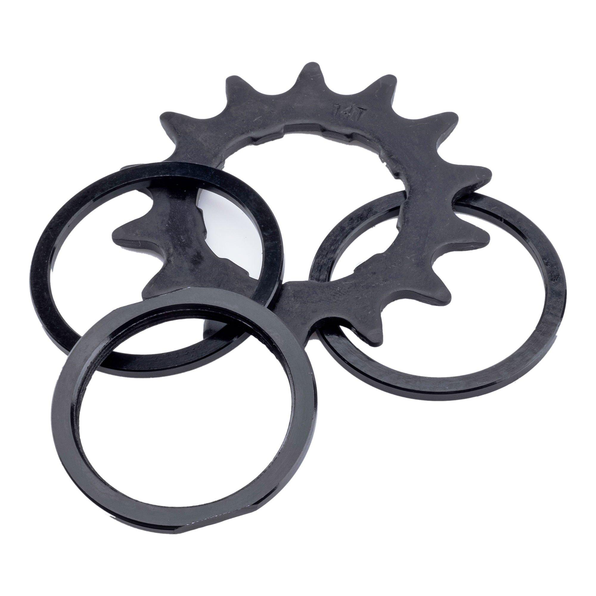 Black - DMR - Colt DJ Rear Hub - 6