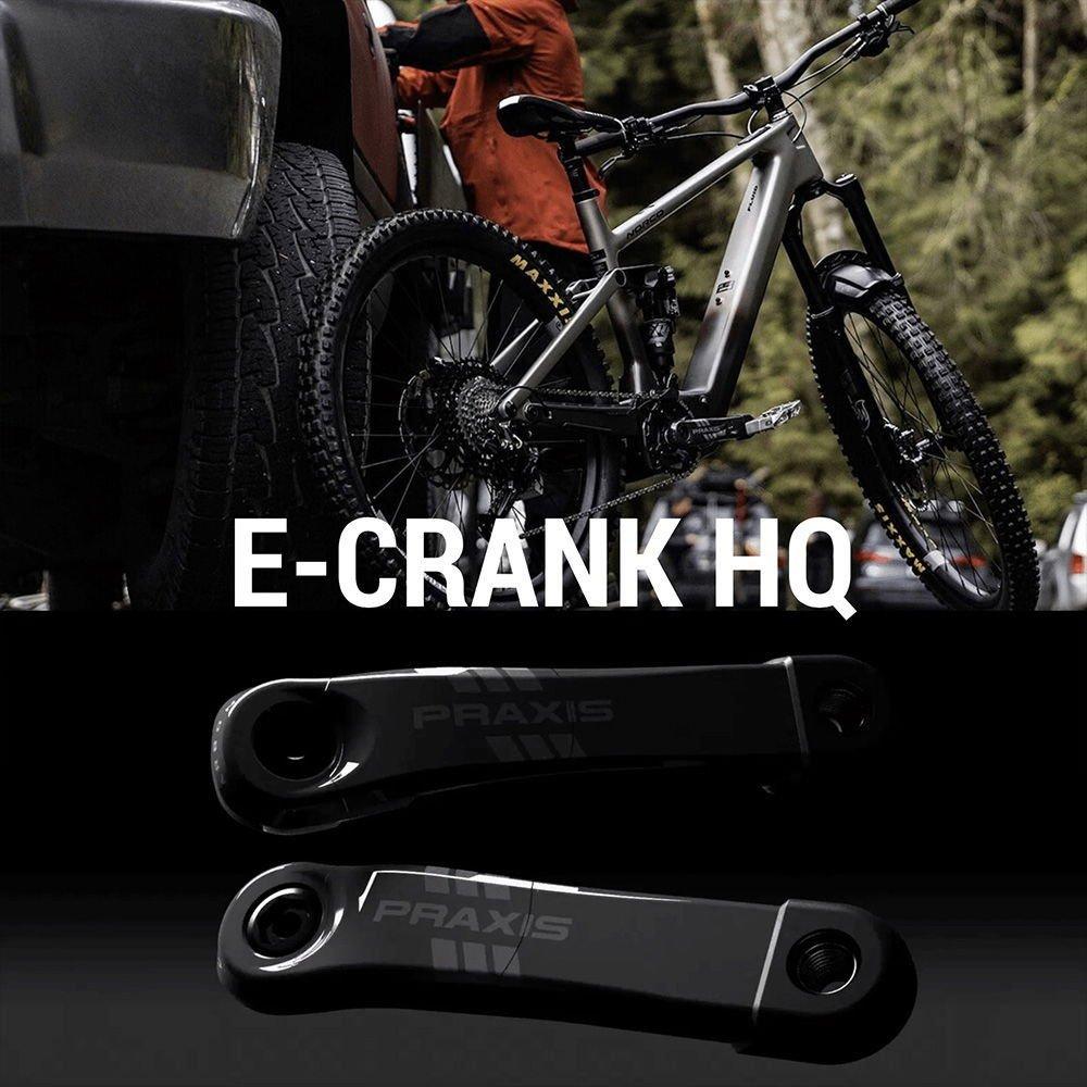 Black - Praxis - eCrank Set - EC-4 Type 4 - Alloy - 3