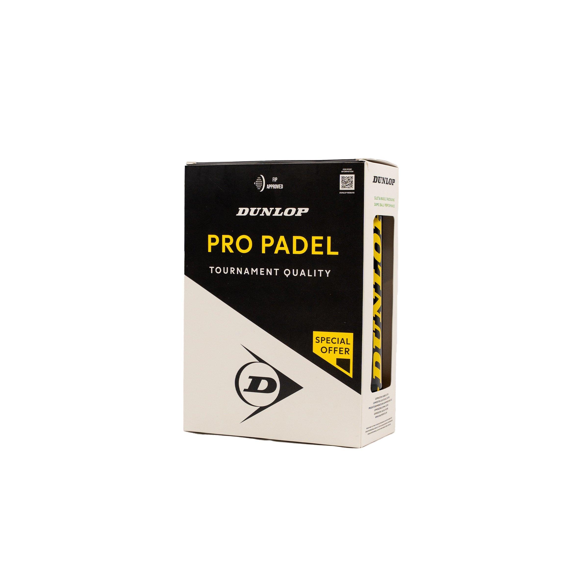 Dunlop  Pro Padel Balls - Yellow