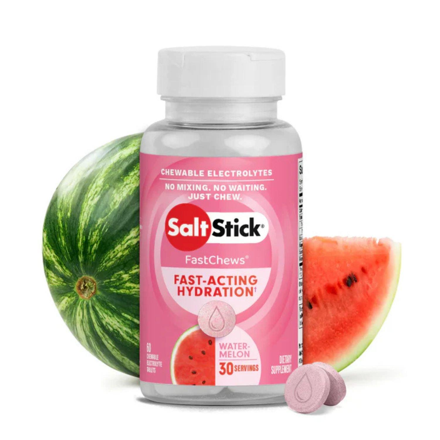 Watermelon - Salt Stick - Salt Stick 60 Fast Chews Tub