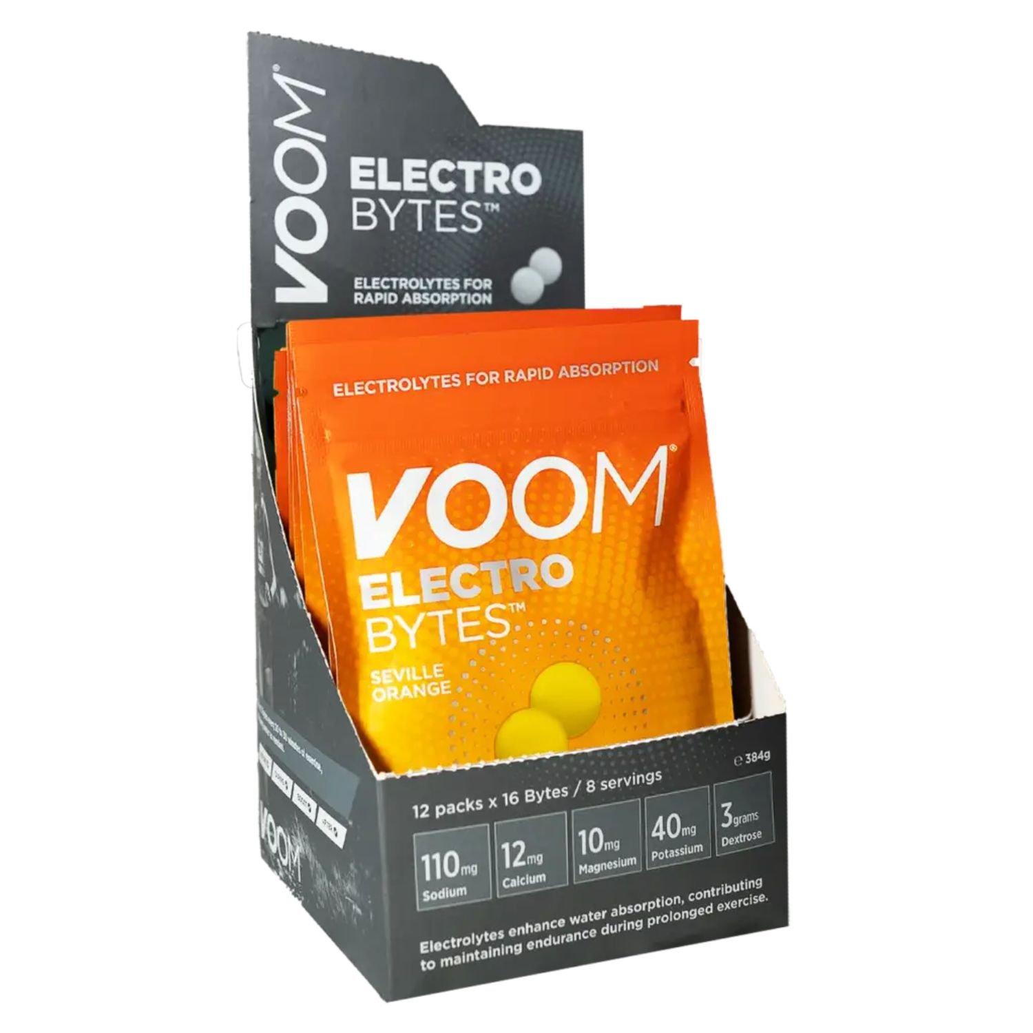 Orange - Voom - Voom Anti Cramp Chews ElectroBytes (12 x 32g) - 2
