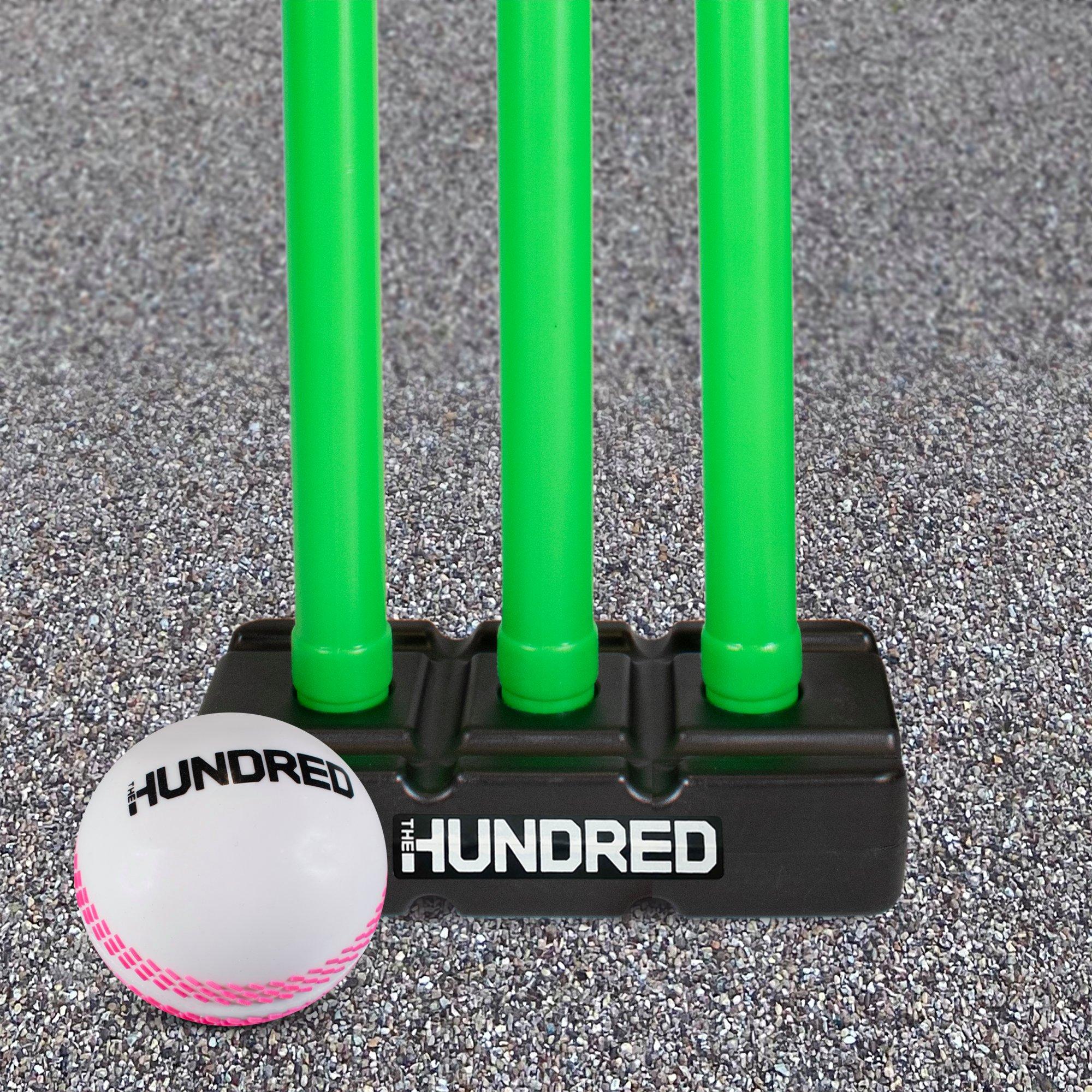 Multi - Hy-Pro - The Hundred Midi Size 3 Cricket Set - 2