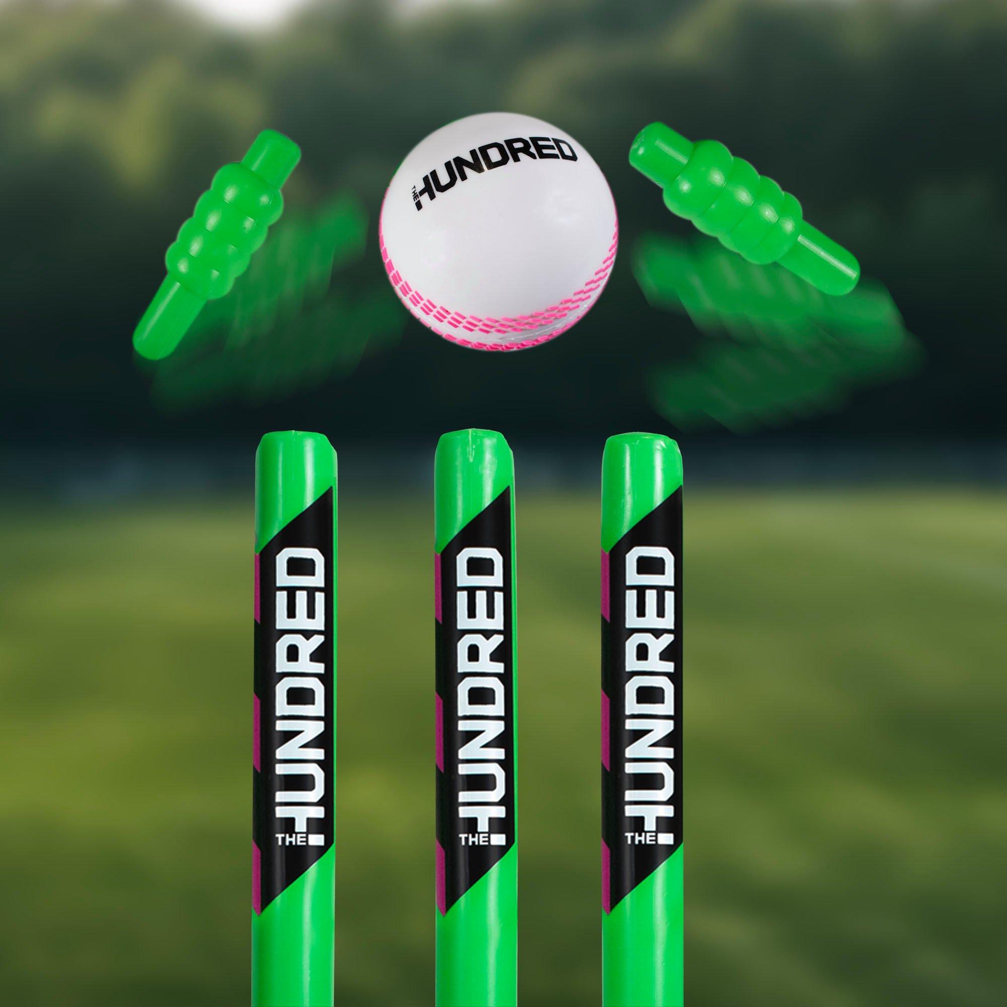 Multi - Hy-Pro - The Hundred Midi Size 3 Cricket Set - 3