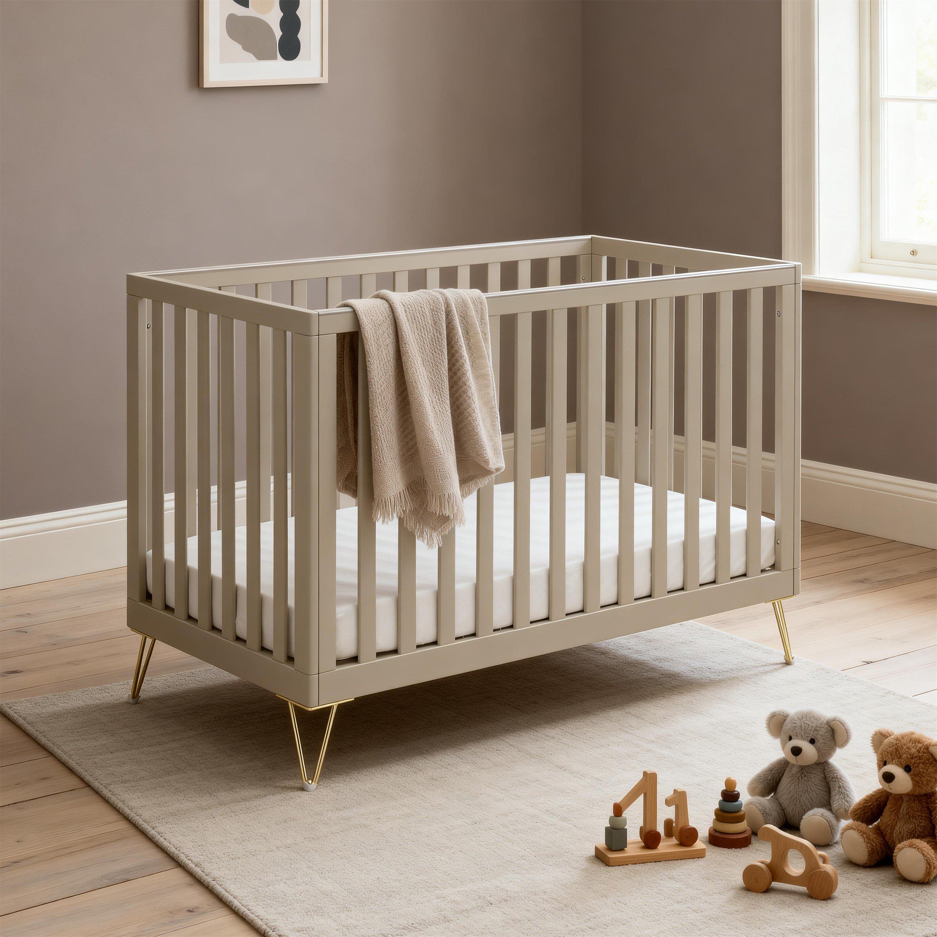 Cashmere - Babymore - Kimi Cot Bed - Cashmere - 2