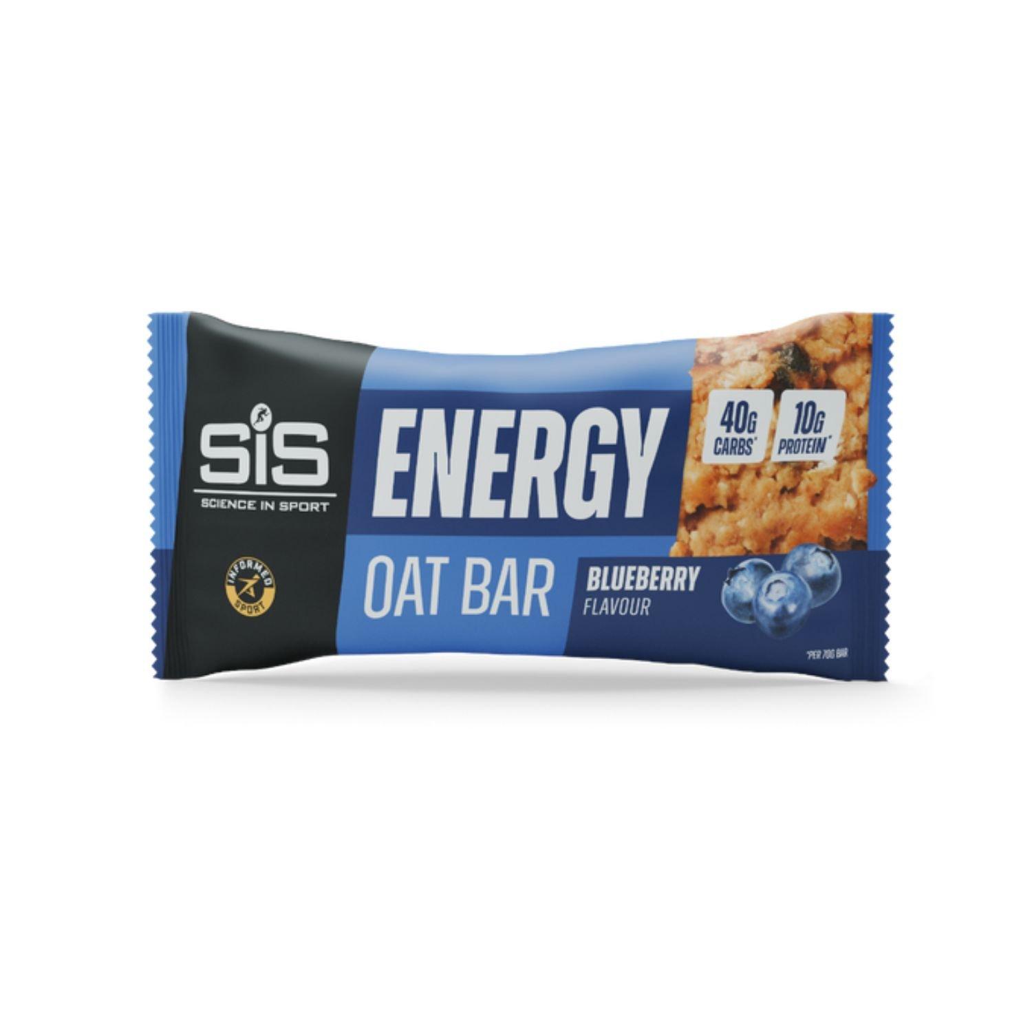 Sis  Energy Oat Bar (12 X 70G) - Blueberry - Pack of 12