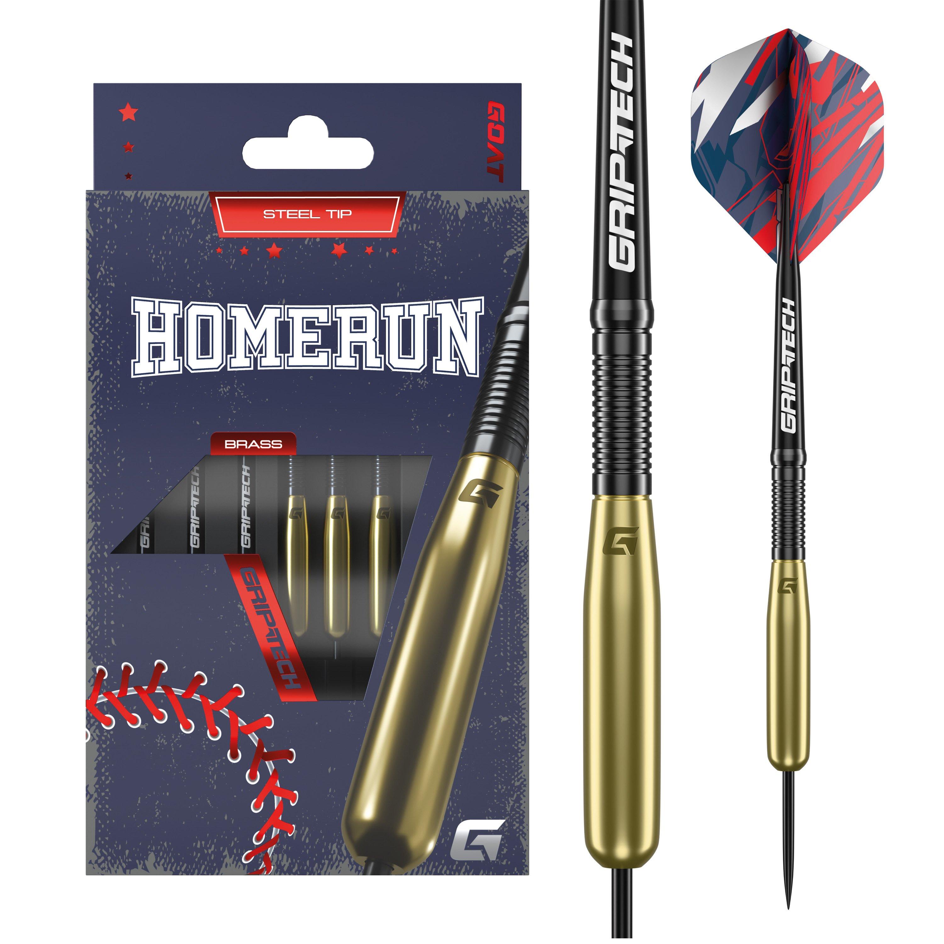 Goat Homerun Brass Darts Set 15G - Bronze