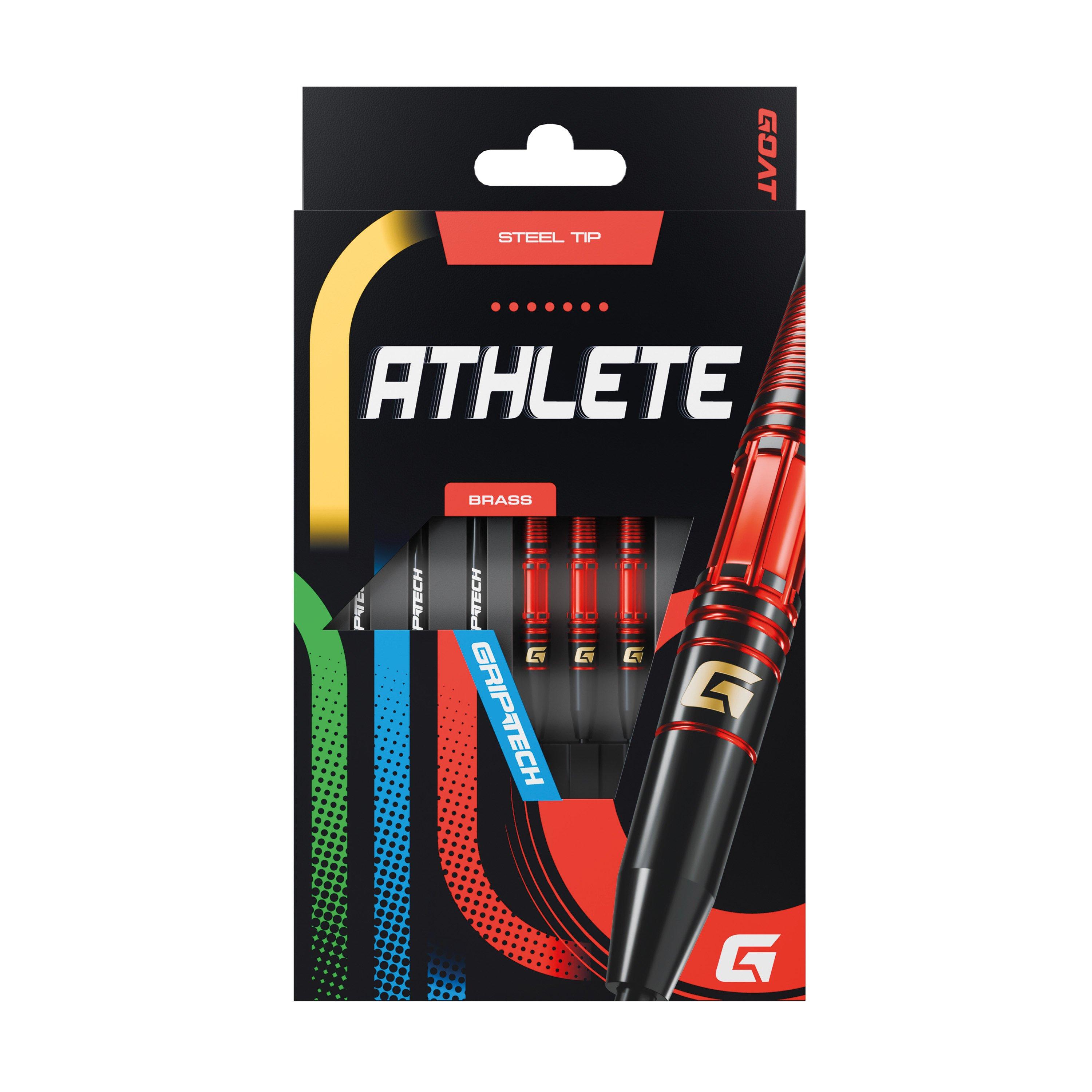 Red - GOAT - GOAT Athlete Steel Tip Darts – Brass Range - 2
