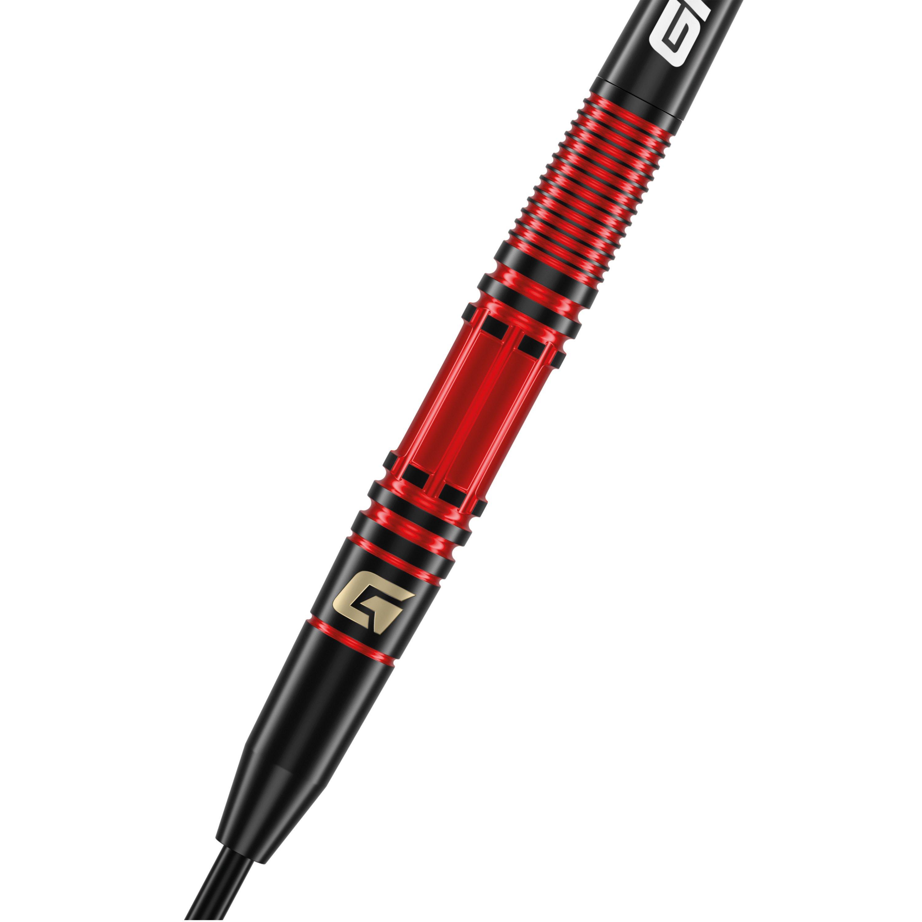 Red - GOAT - GOAT Athlete Steel Tip Darts – Brass Range - 5