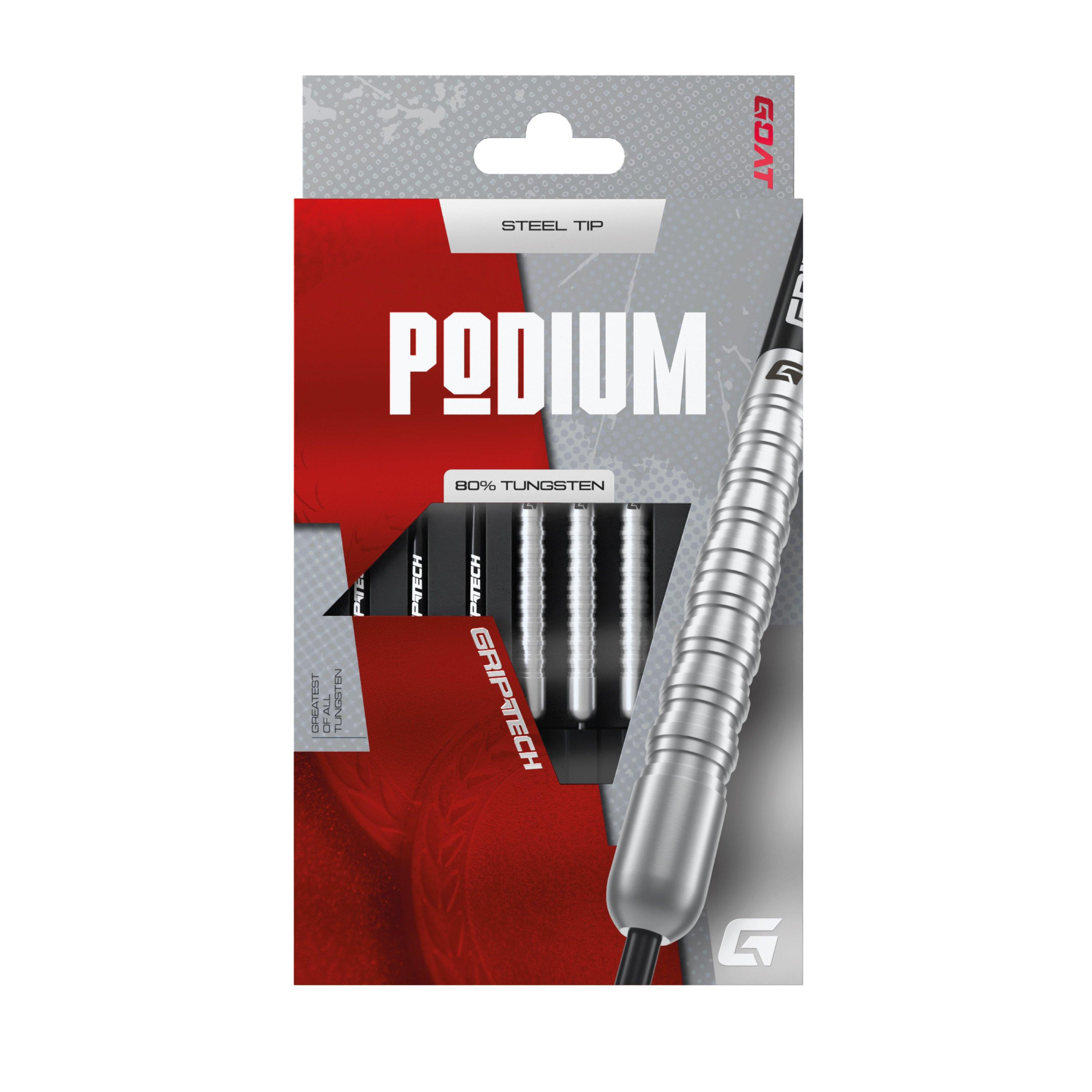 Silver - GOAT - GOAT Podium Silver 80% Tungsten - Soft Tip Darts - 2