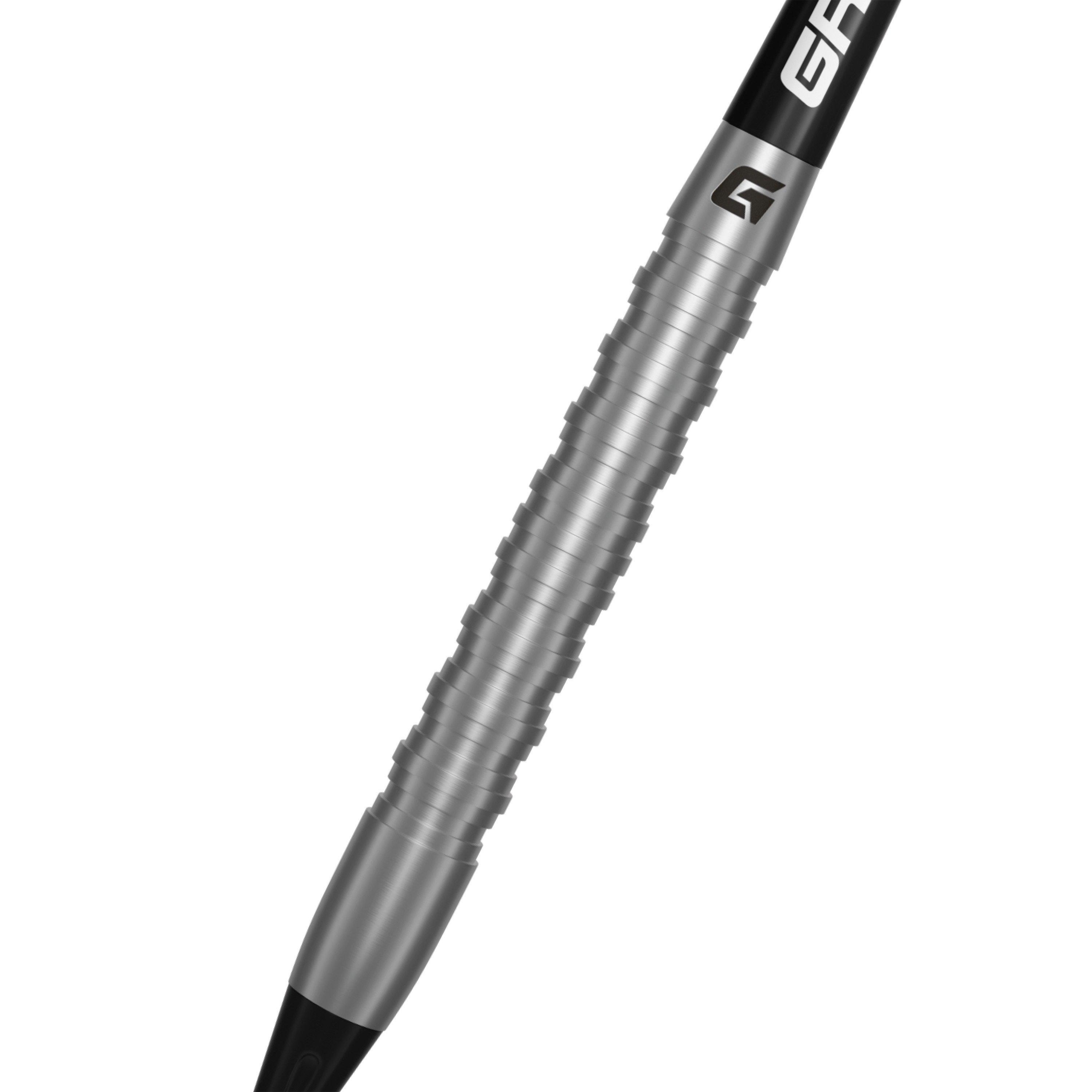 Silver - GOAT - GOAT Podium Silver 80% Tungsten - Soft Tip Darts - 5