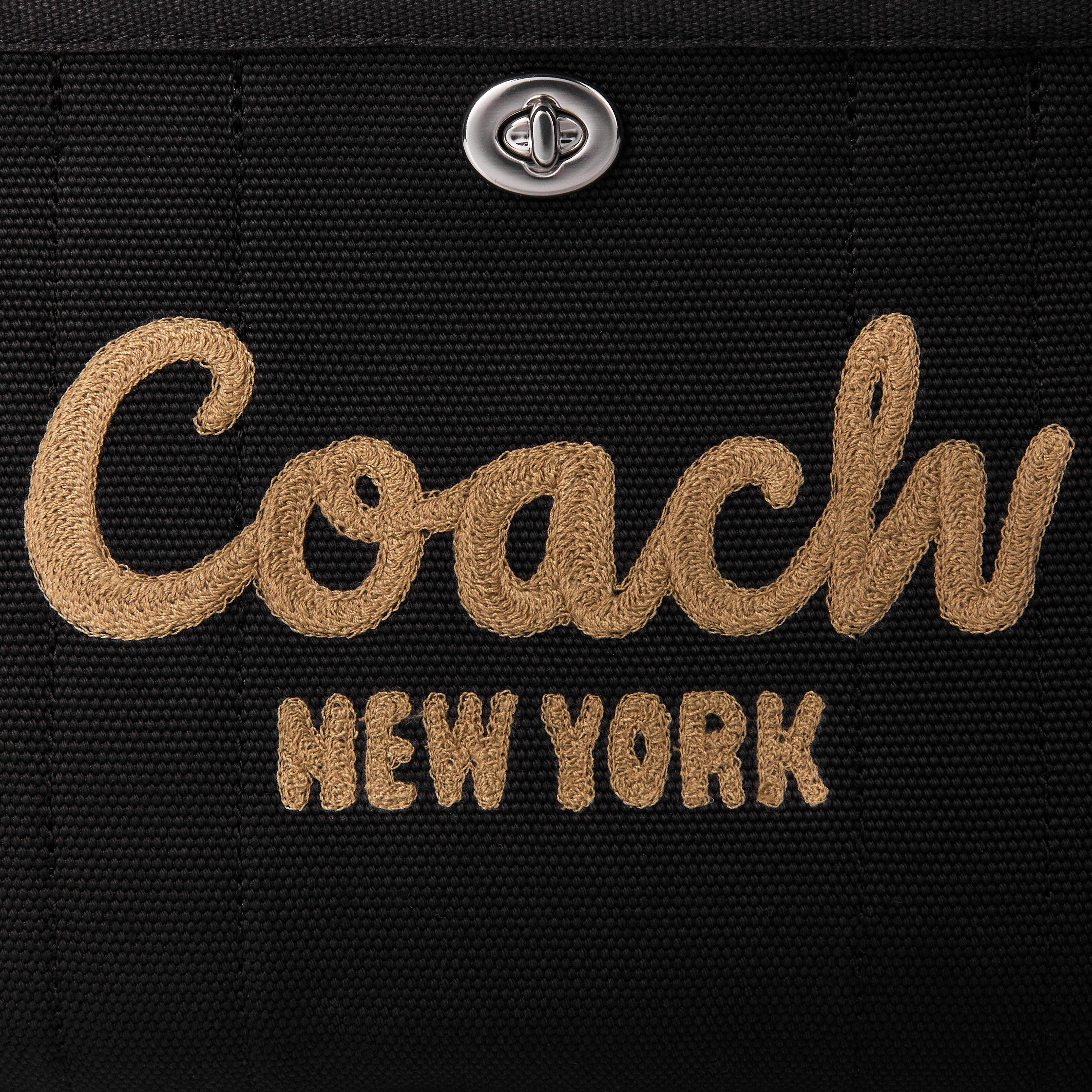 Black - Coach - Women's New York Cargo Tote Bag - 4