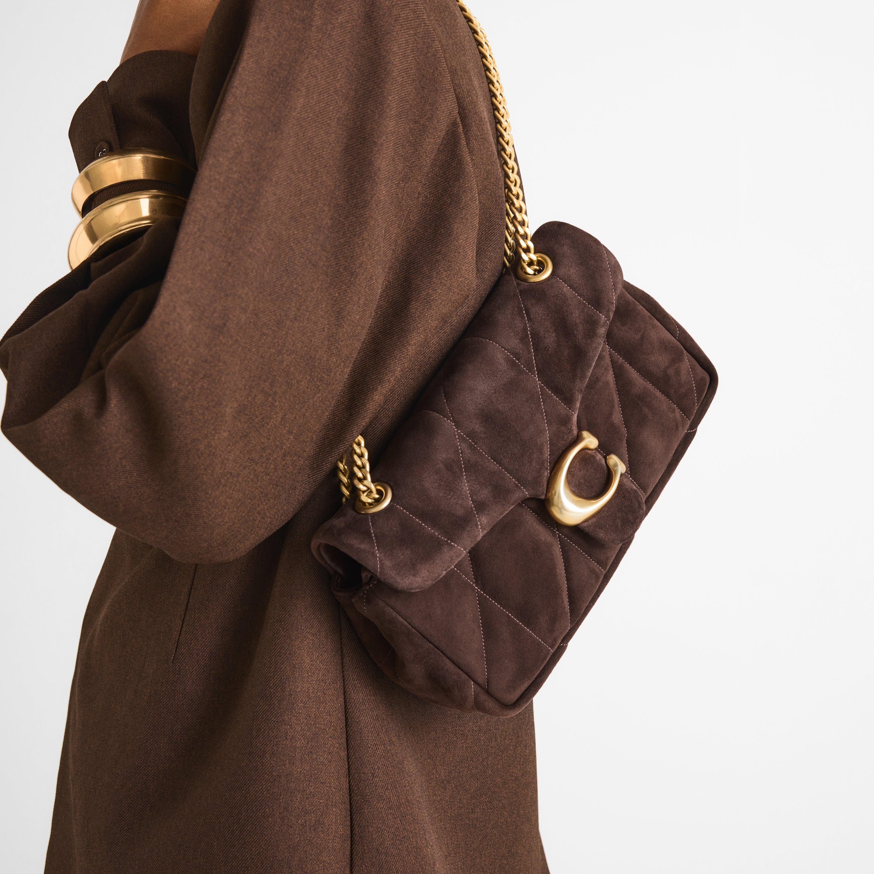 B4/DARK CHOC - Coach - Tabby 26 Quilted Shoulder Bag - 3
