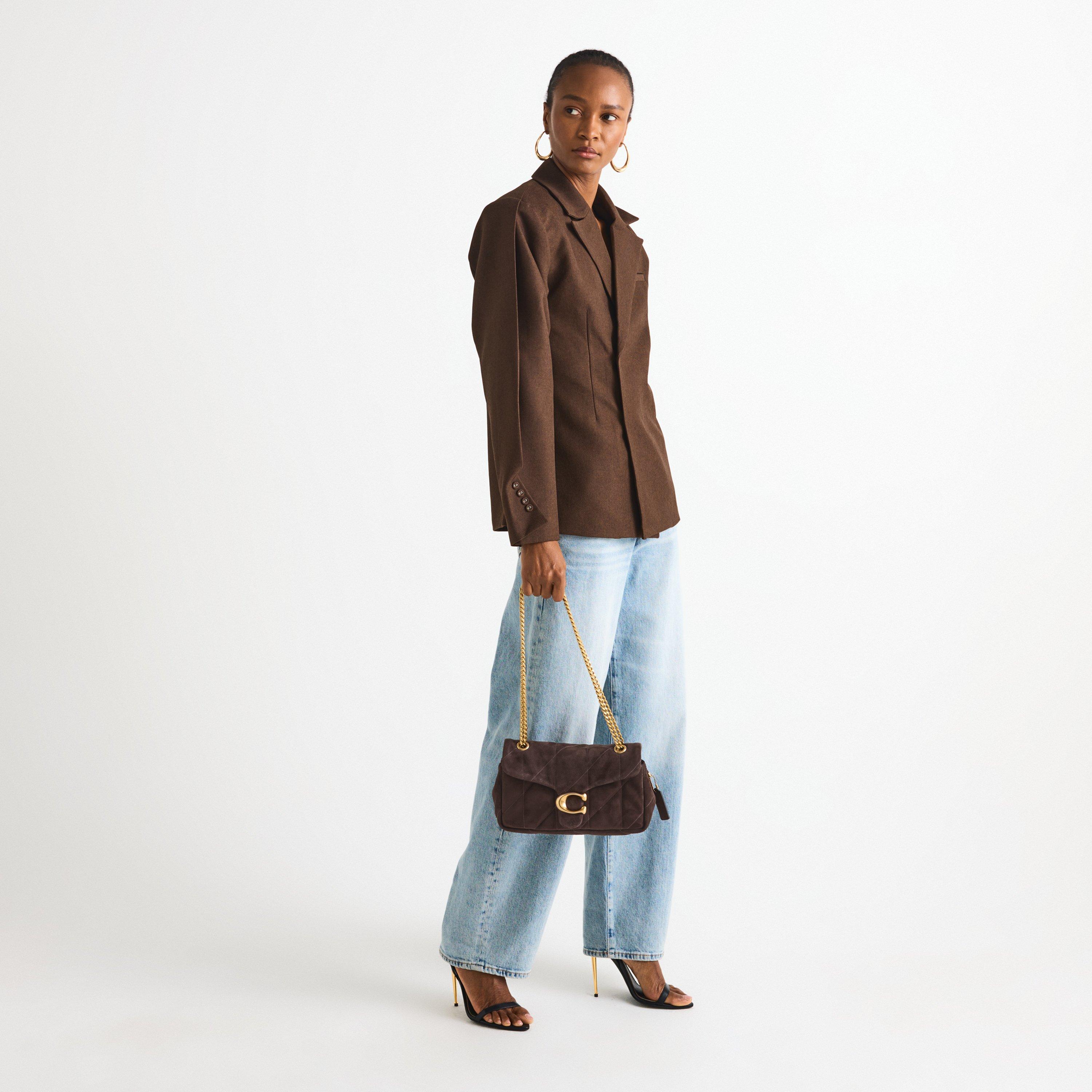 B4/DARK CHOC - Coach - Tabby 26 Quilted Shoulder Bag - 4