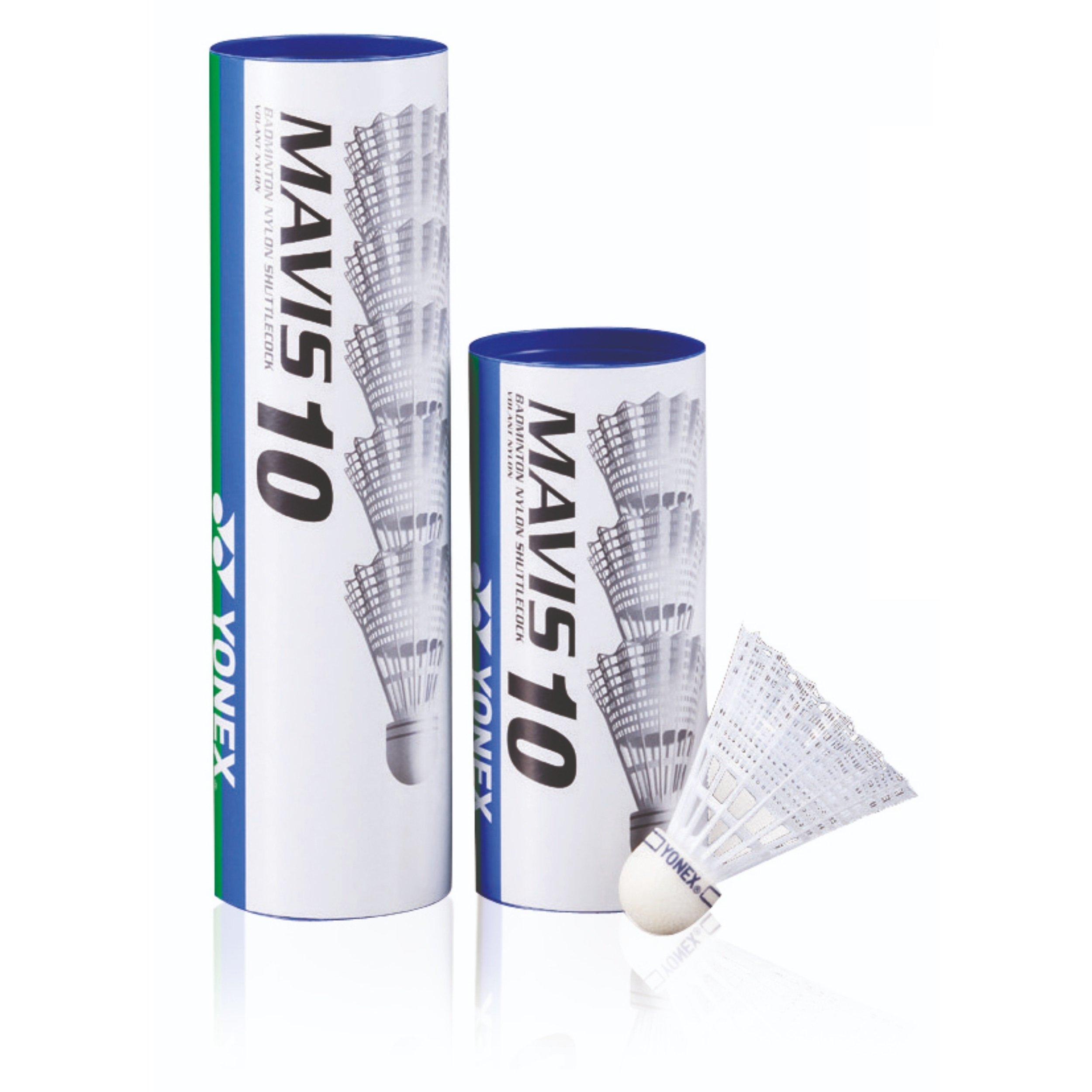 Yonex Mavis 10 Shuttles (Tube of 6)