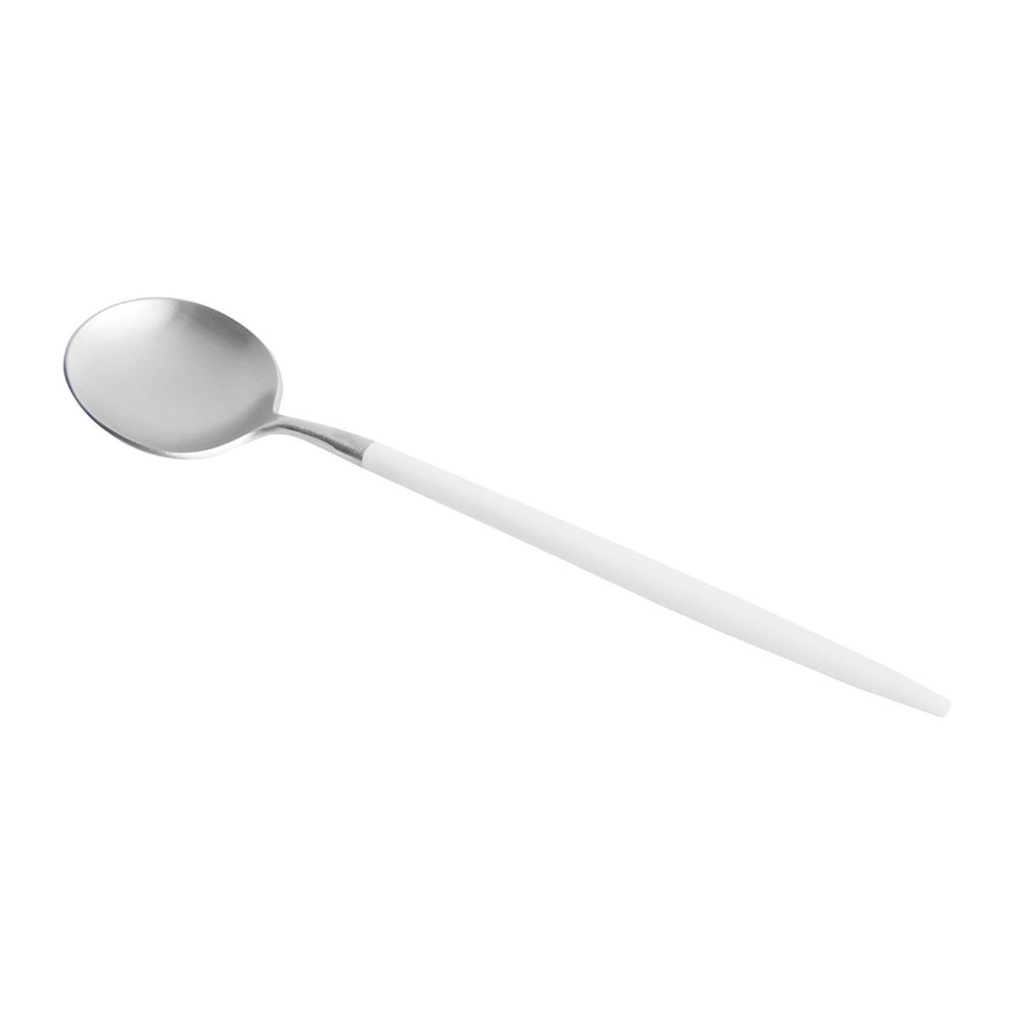 Silver/White - Cutipol - Goa Dessert Spoon - 2