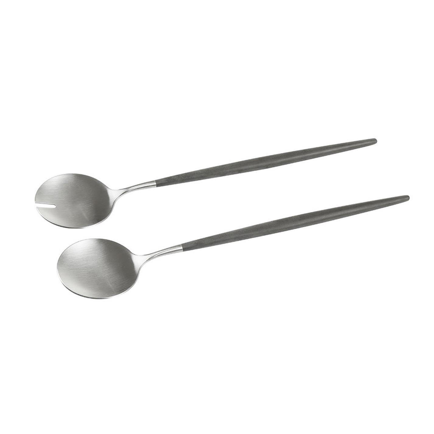 Silver/Black - Cutipol - Goa Salad Set - 3