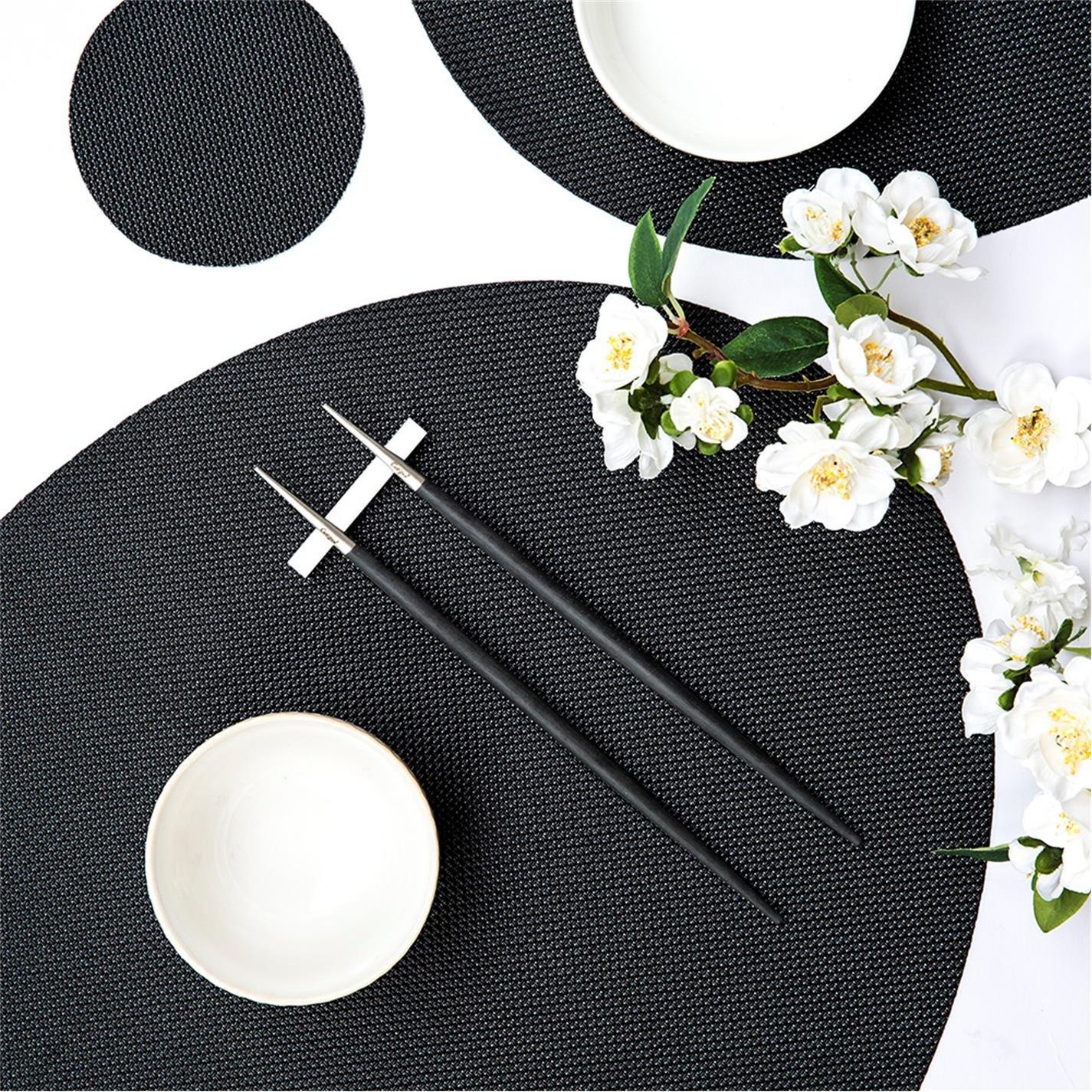 Silver/Black - Cutipol - Goa Chopstick Set - 2