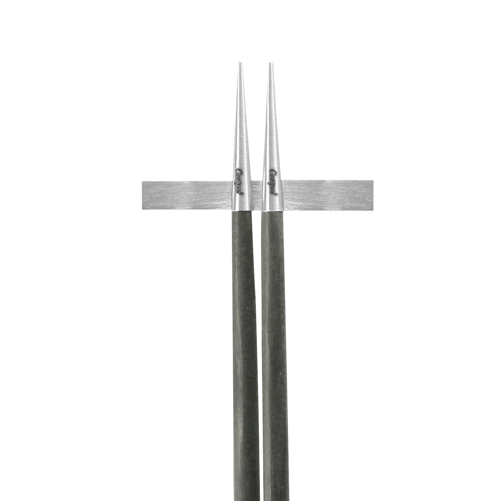 Silver/Black - Cutipol - Goa Chopstick Set - 3