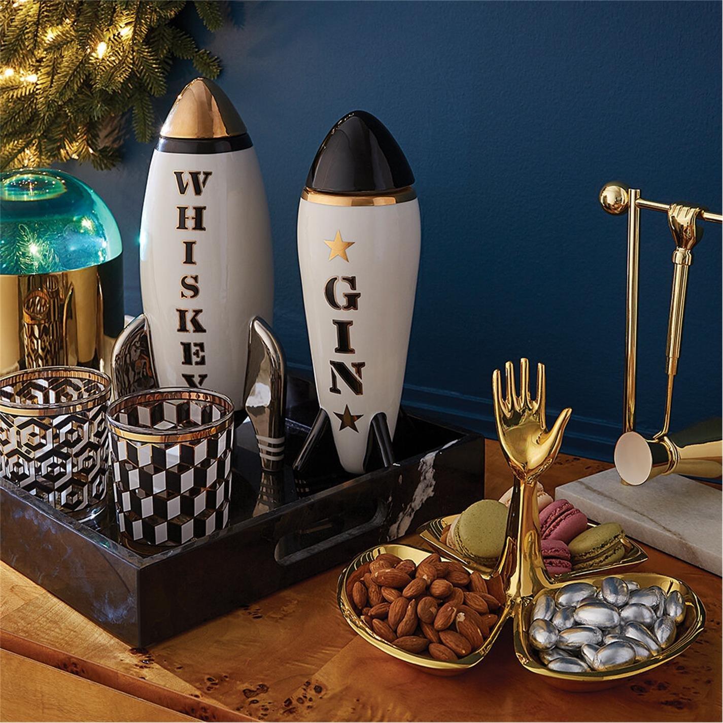 Whiskey - Jonathan Adler - JonathanAdler Rocket Decanter - 10