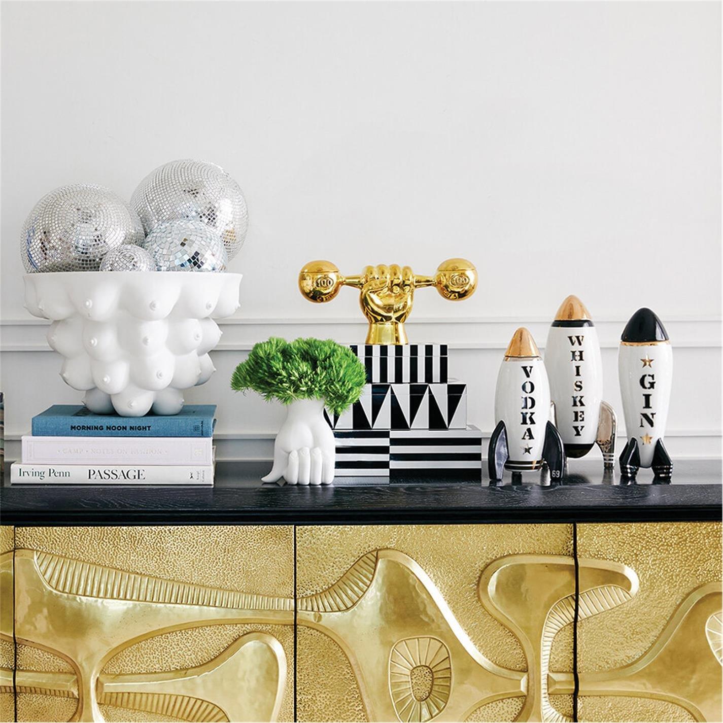 Whiskey - Jonathan Adler - JonathanAdler Rocket Decanter - 11