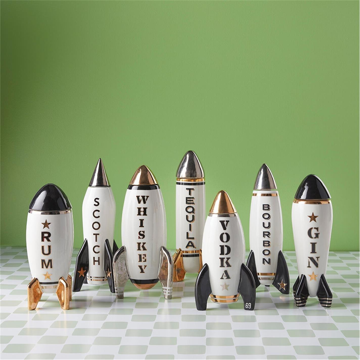 Whiskey - Jonathan Adler - JonathanAdler Rocket Decanter - 13