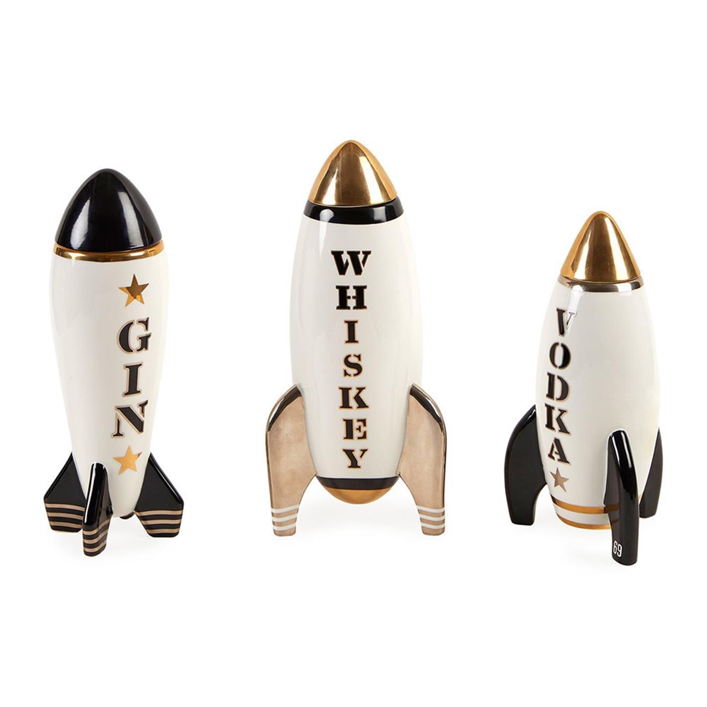 Whiskey - Jonathan Adler - JonathanAdler Rocket Decanter - 9