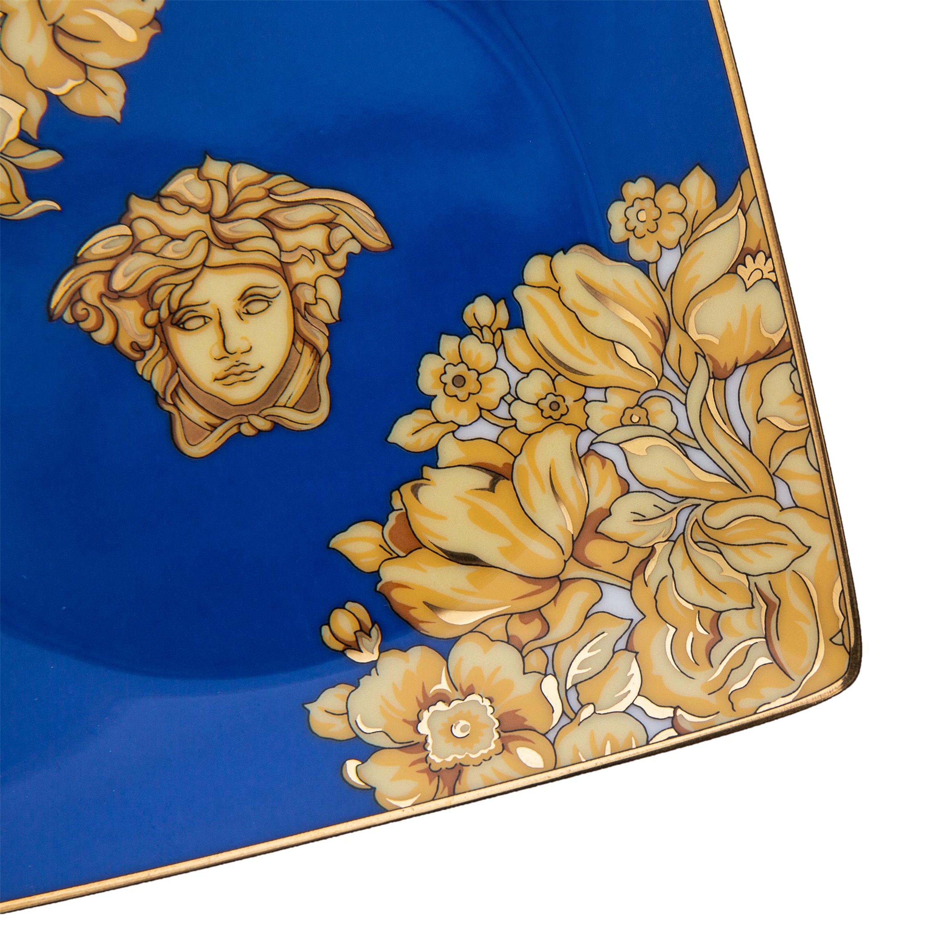 M Rhaps Blue - Versace Home - VersaceHome Medusa Rhapsody Decorative Dish - 4