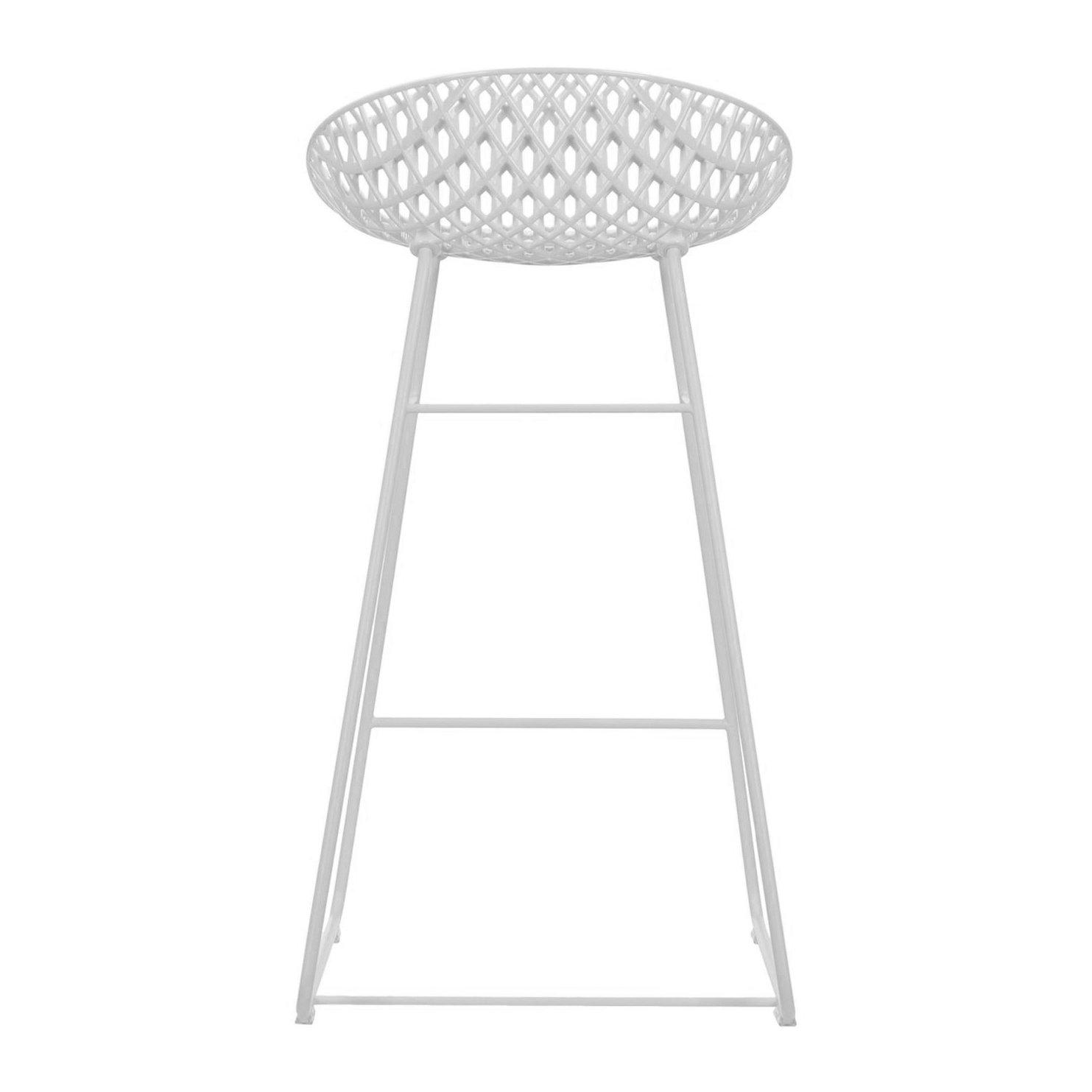 White - Kartell - Smatrik Outdoor Bar Stool - 3