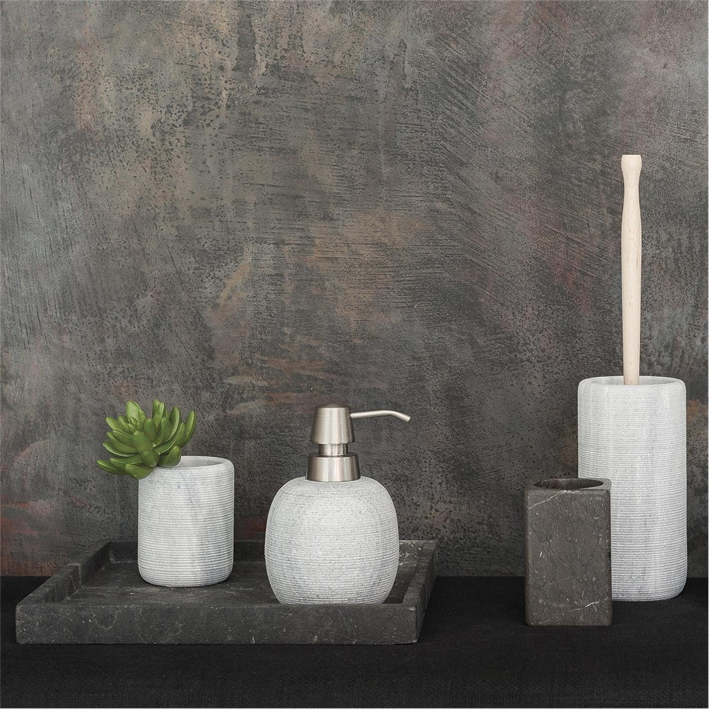 Dark Grey - Aquanova - Hammam Toothbrush Holder - 6