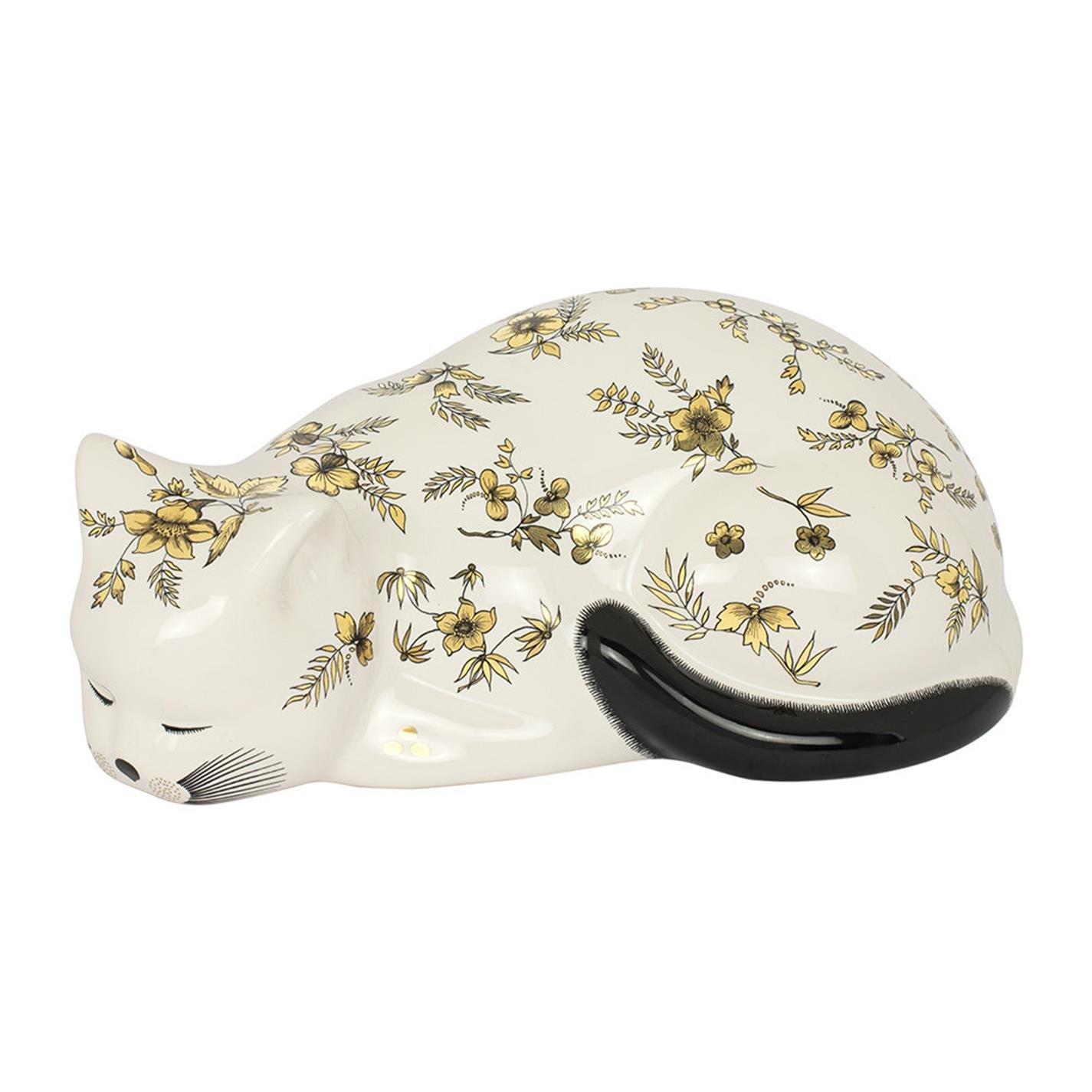 Floral - Fornasetti - Cat Ornament - 1