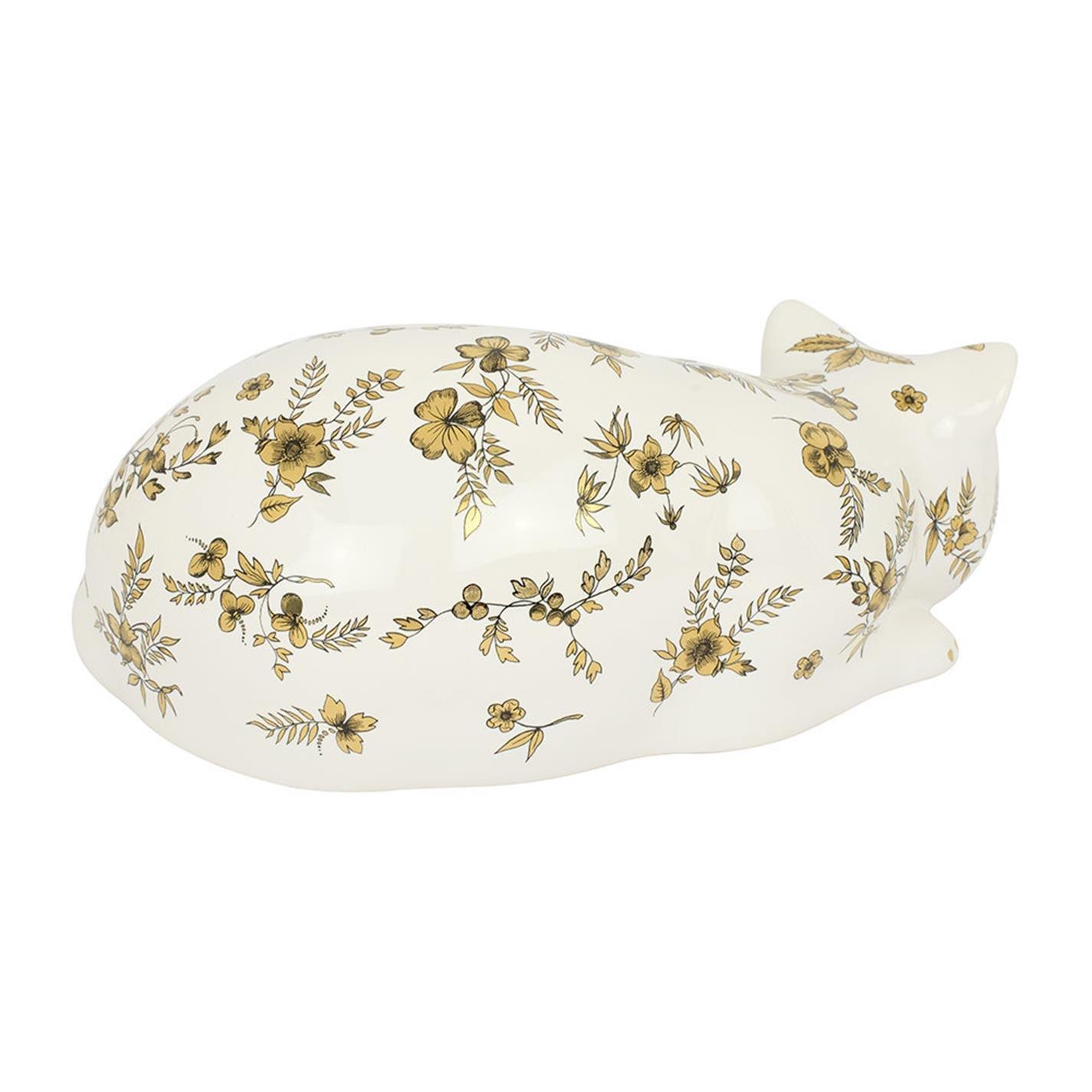 Floral - Fornasetti - Cat Ornament - 2