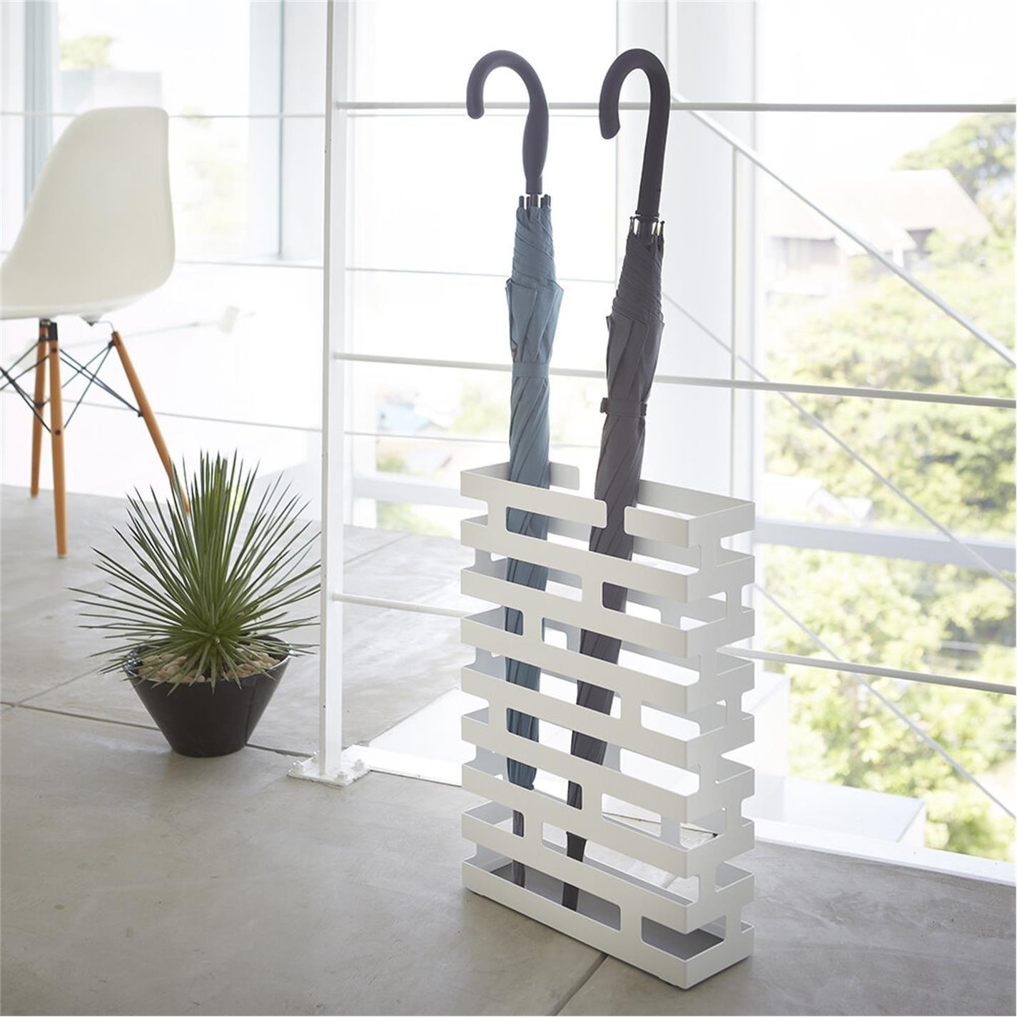 White - Yamazaki - Brick Umbrella Stand - 2