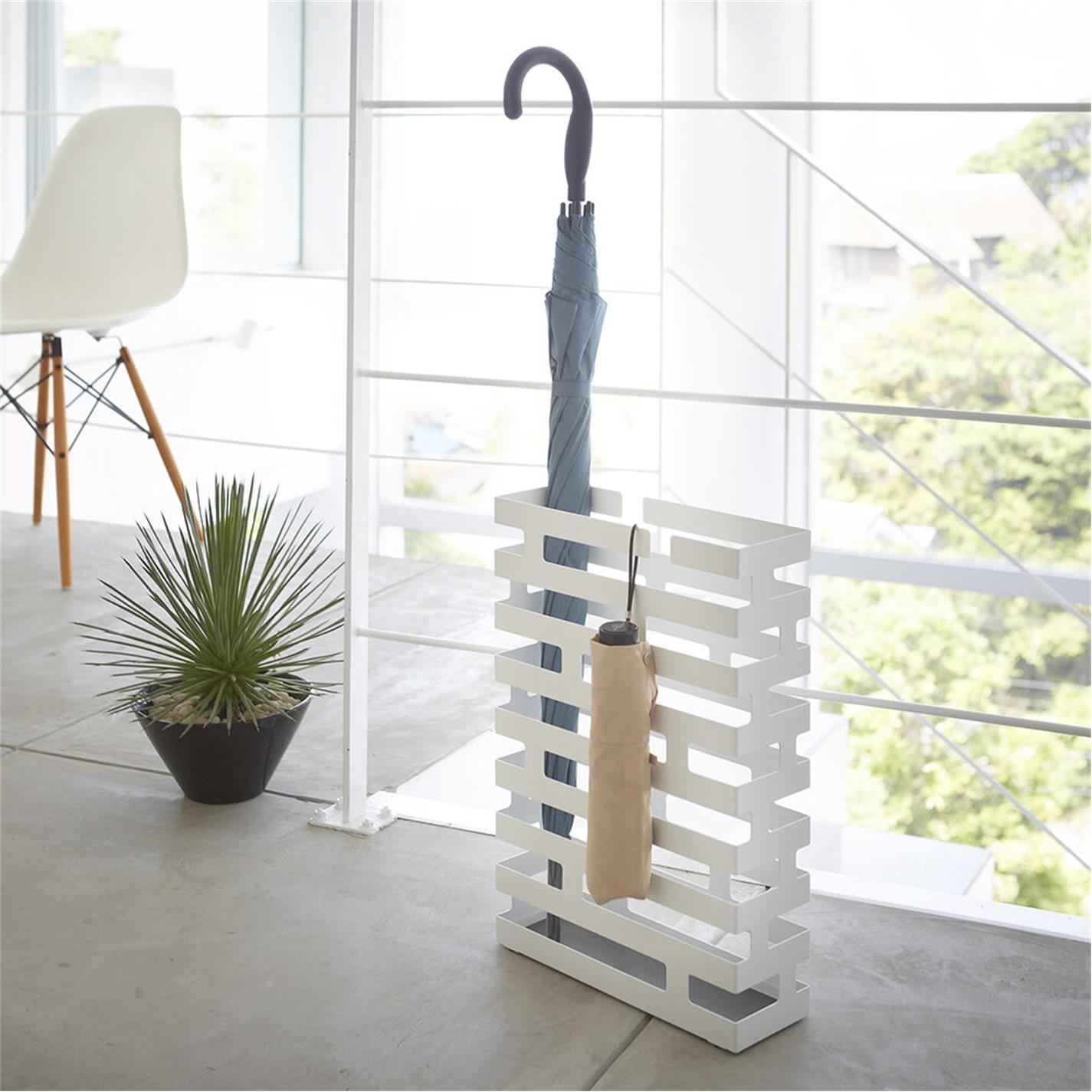 White - Yamazaki - Brick Umbrella Stand - 3