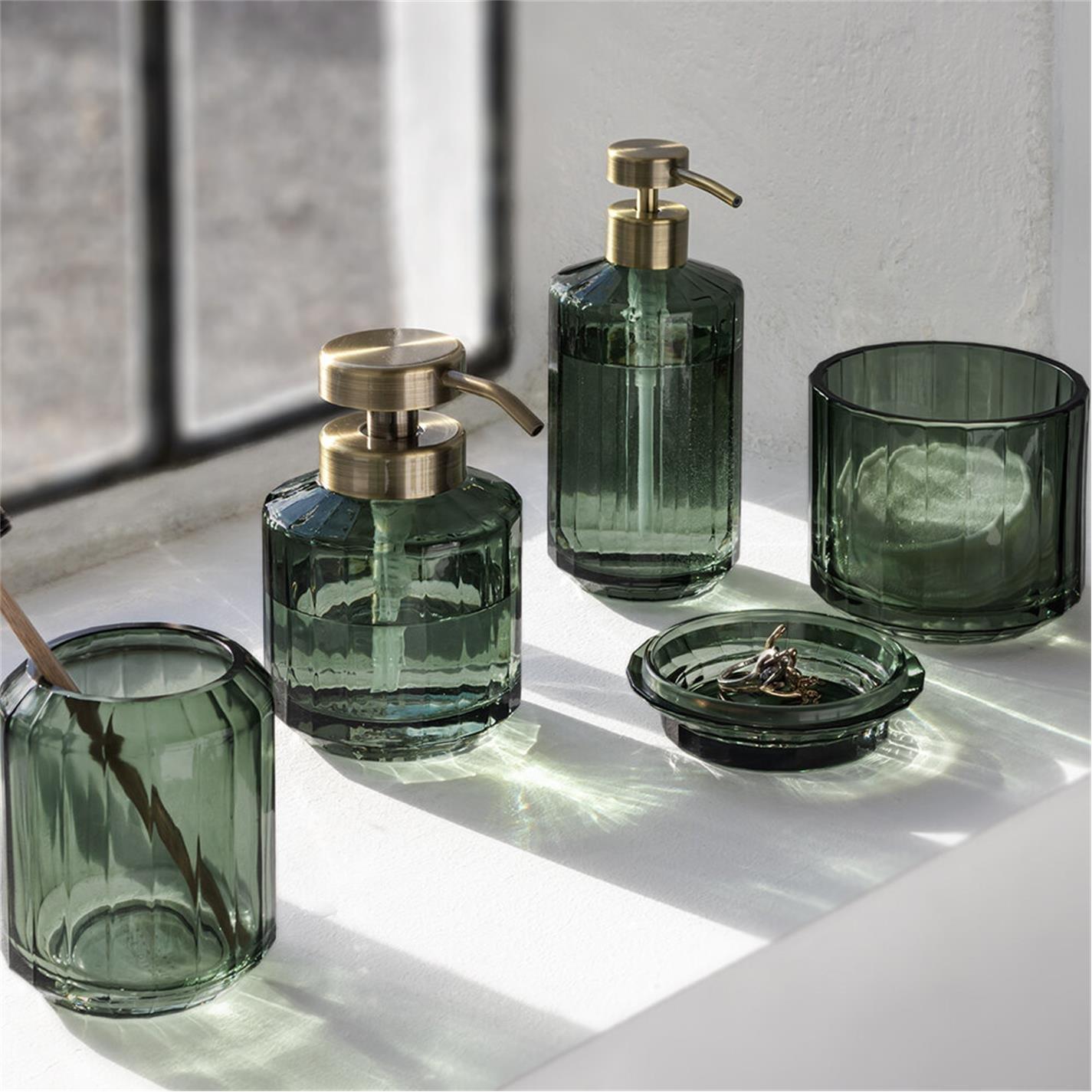 Green - Mette Ditmer Denmark - Vision Glass Toothbrush Holder - 6