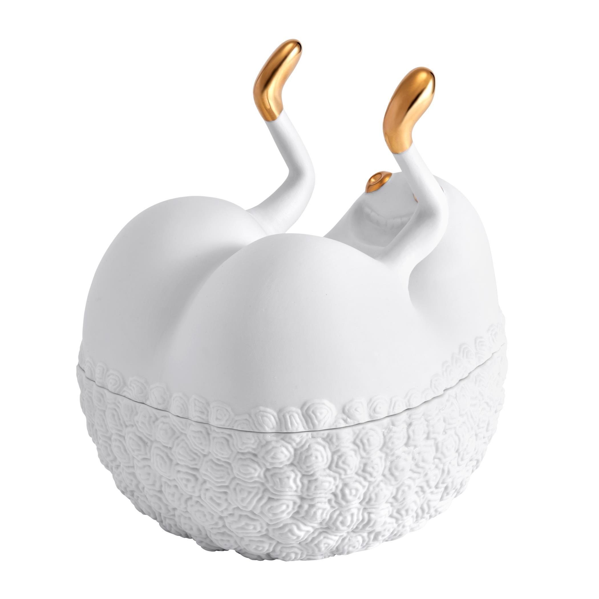 White/Gold - LObjet - LObjet Haas Butts Up Box - 4