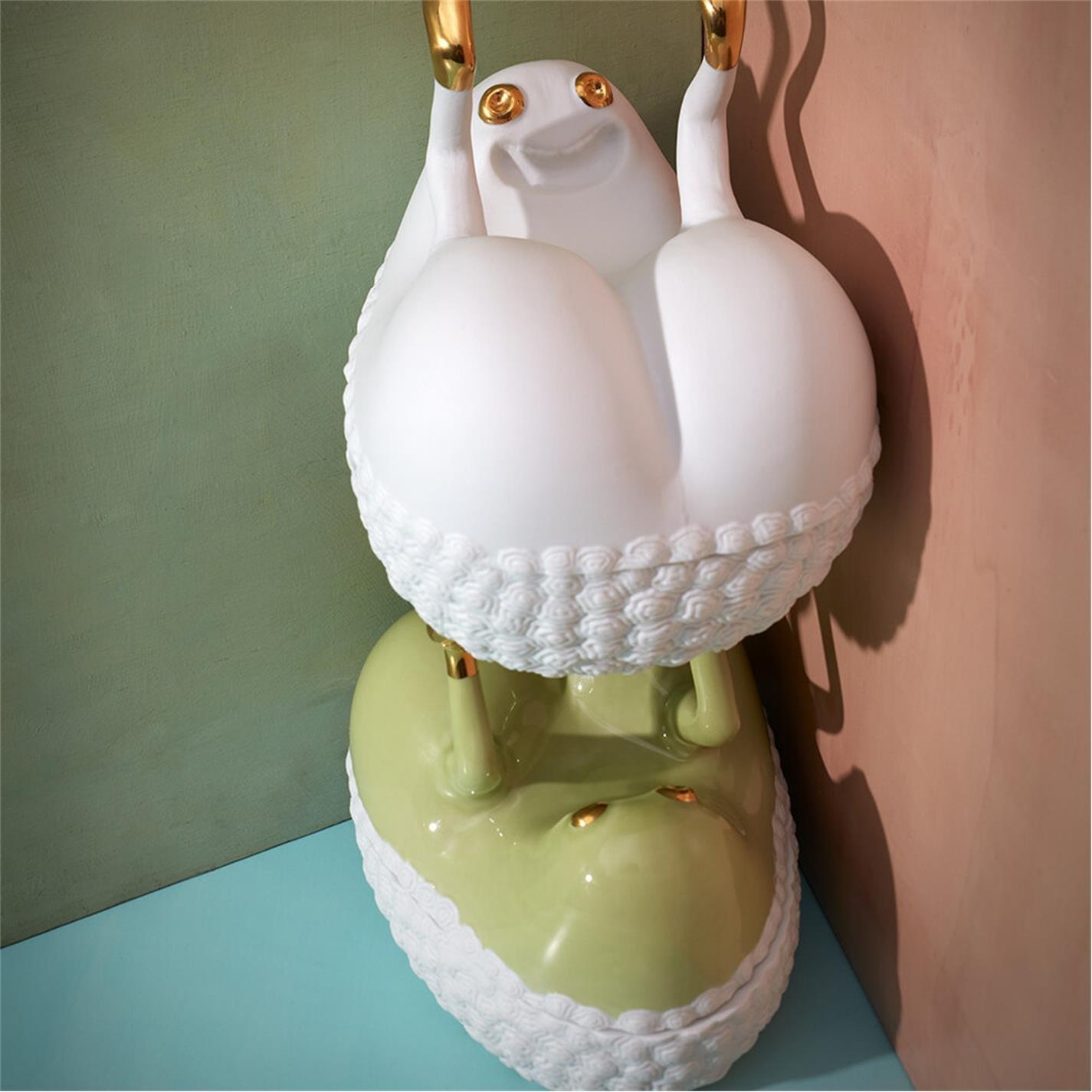 White/Gold - LObjet - LObjet Haas Butts Up Box - 8