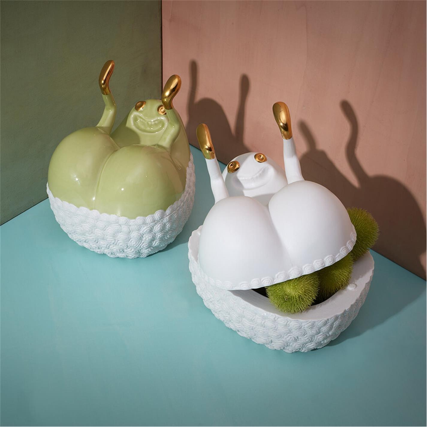 White/Gold - LObjet - LObjet Haas Butts Up Box - 9