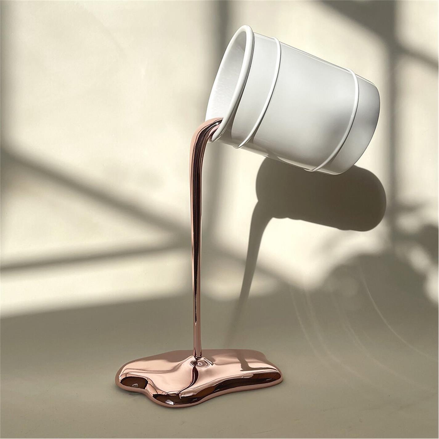 Rose Gold - Bag and Bones - BagandBones The Paint Pot Sculpture - Rose Gold - 2