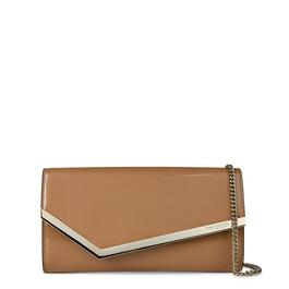 Jimmy Choo Patent Emmie Clutch