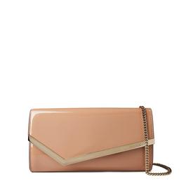 Jimmy Choo Patent Emmie Clutch