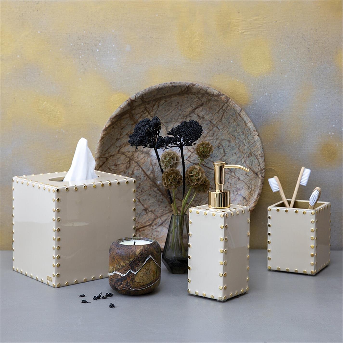 Toast/Gold - Mike and Ally - Aero Toothbrush Holder - 2