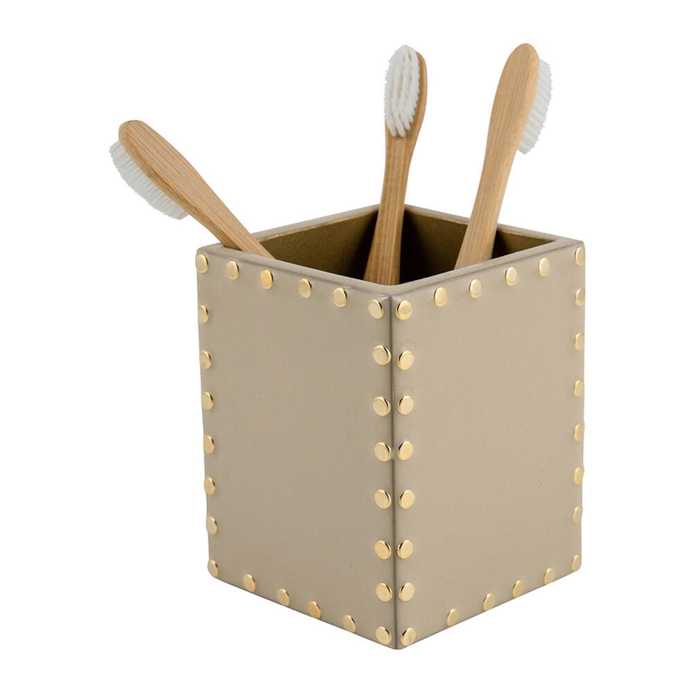 Toast/Gold - Mike and Ally - Aero Toothbrush Holder - 3